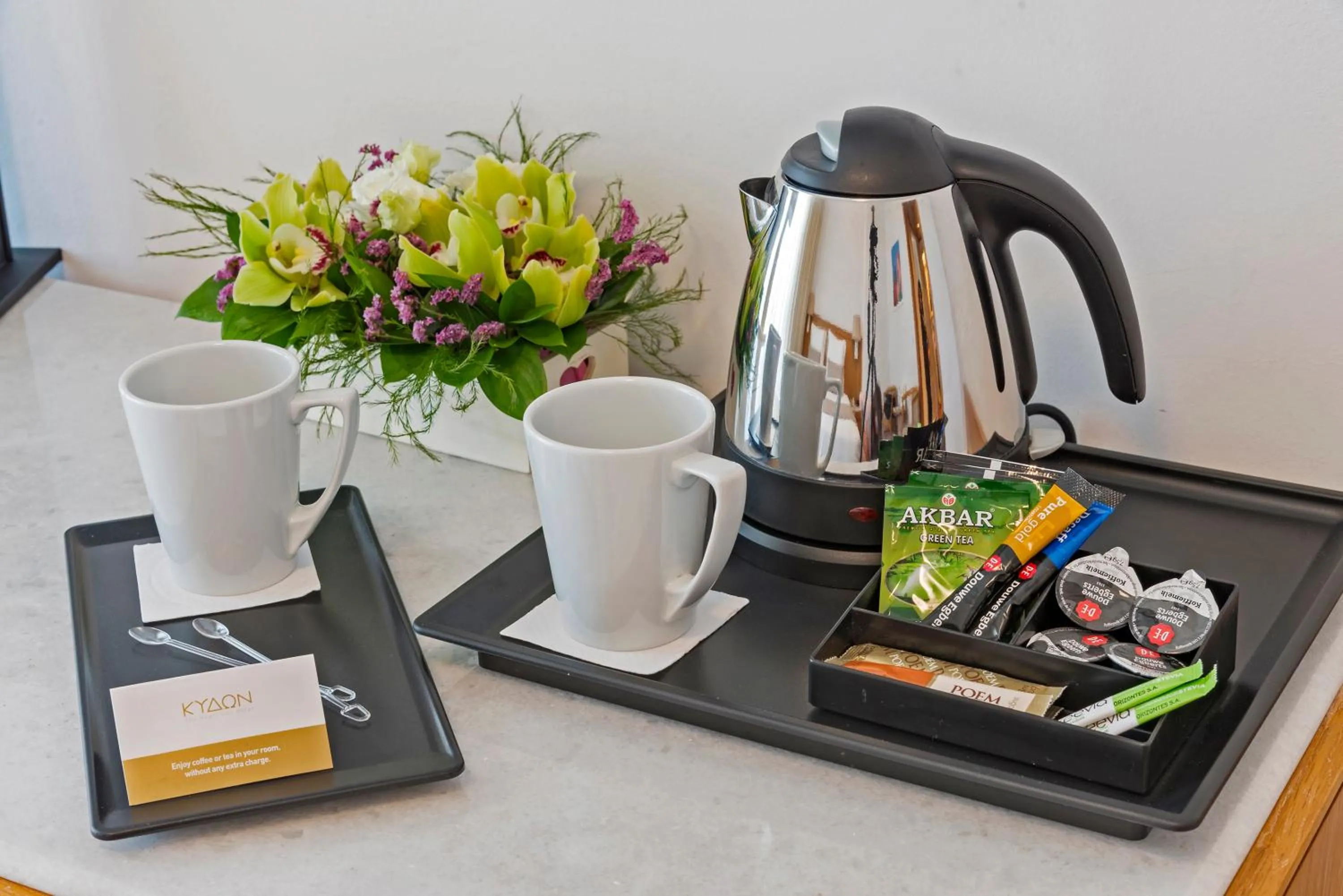 Coffee/tea facilities in Kydon The Heart City Hotel
