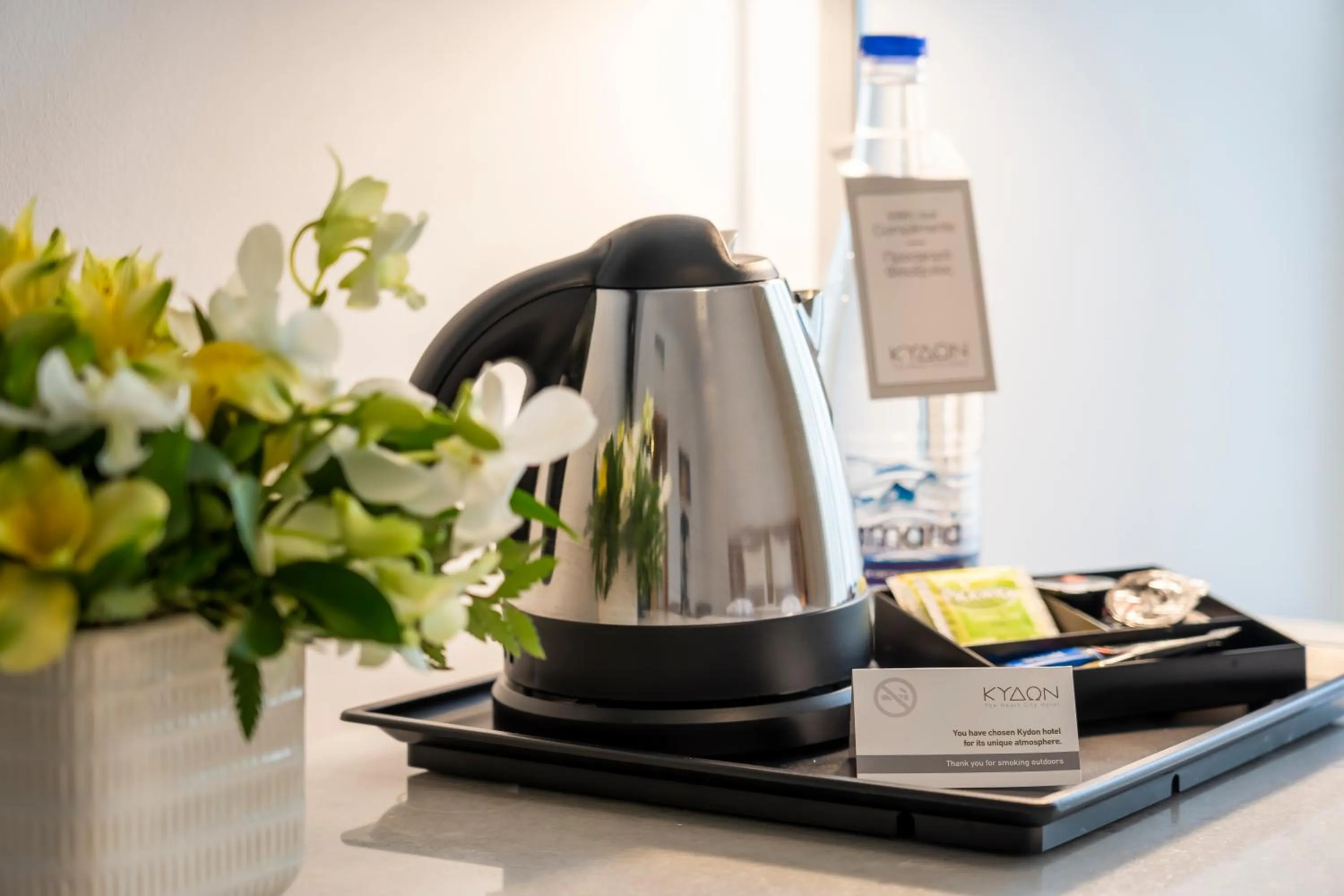 Coffee/tea facilities in Kydon The Heart City Hotel