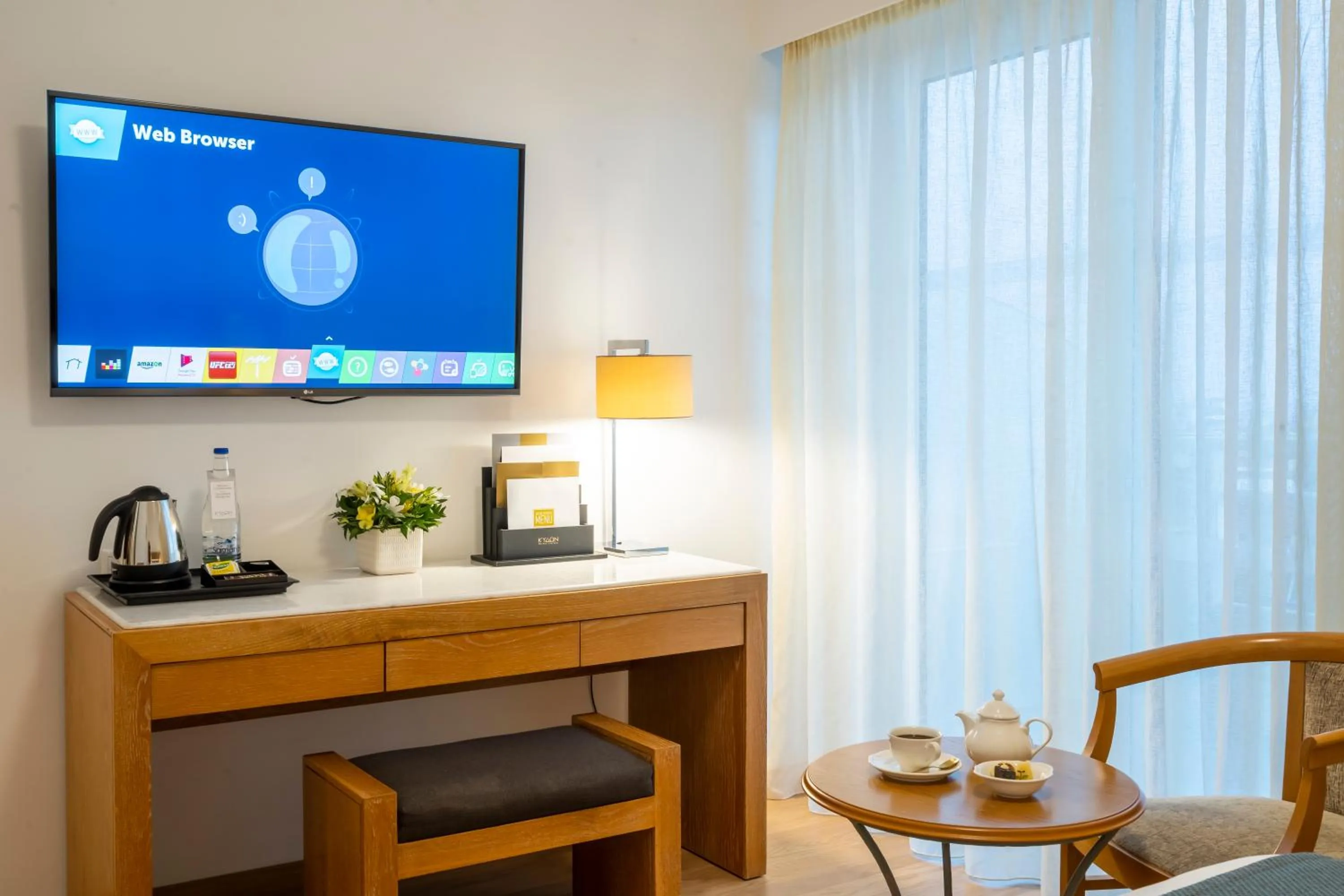 TV and multimedia in Kydon The Heart City Hotel