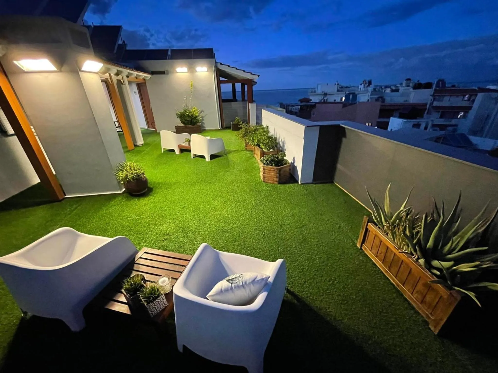 Patio in Kastro Hotel