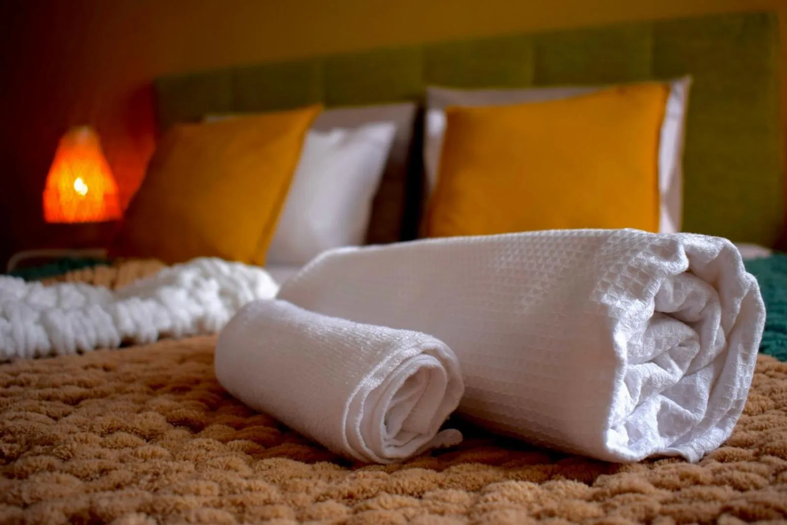 Bed in Carmen Art Hotel