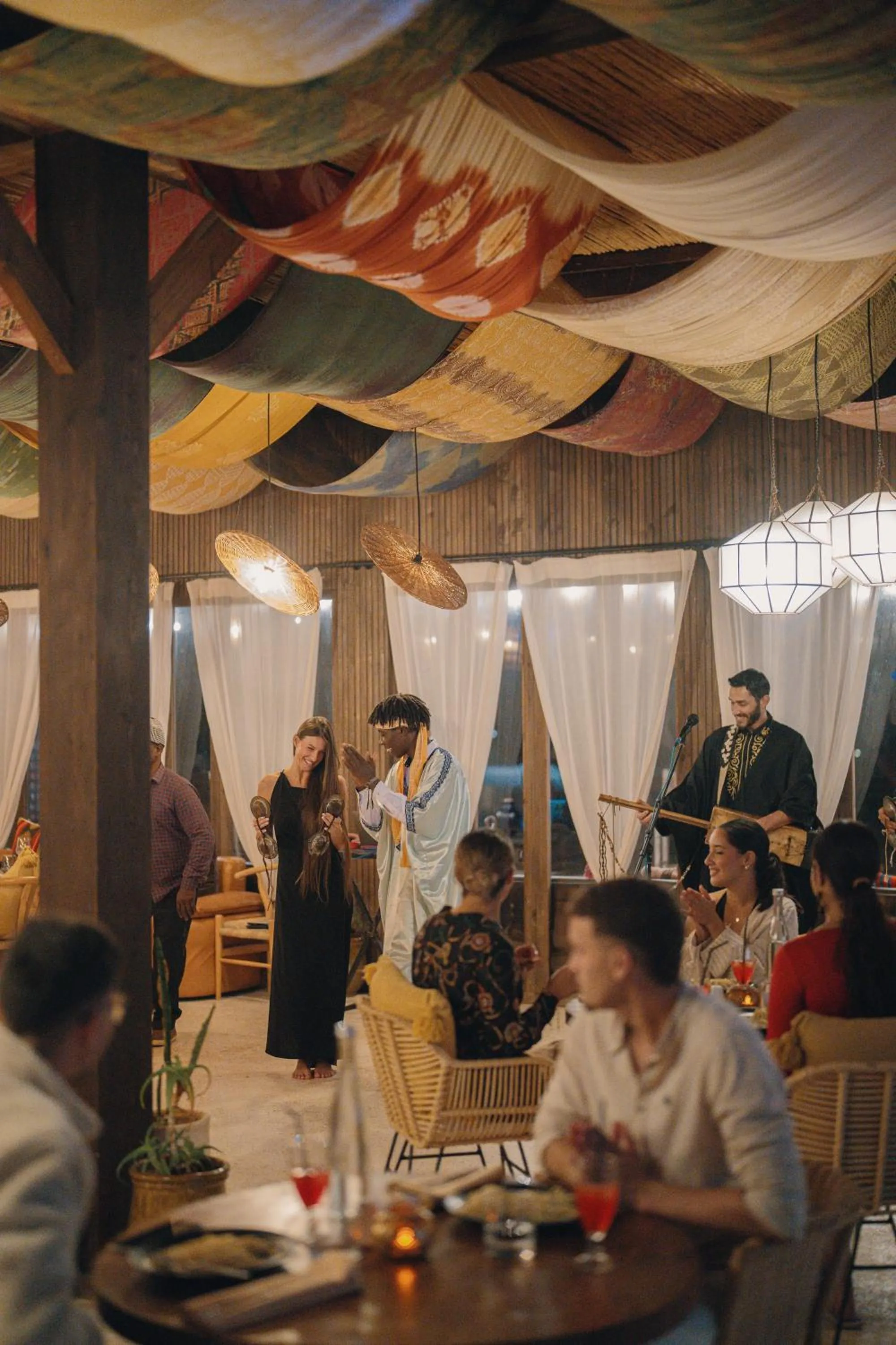 Evening entertainment in MIA Dakhla Resort