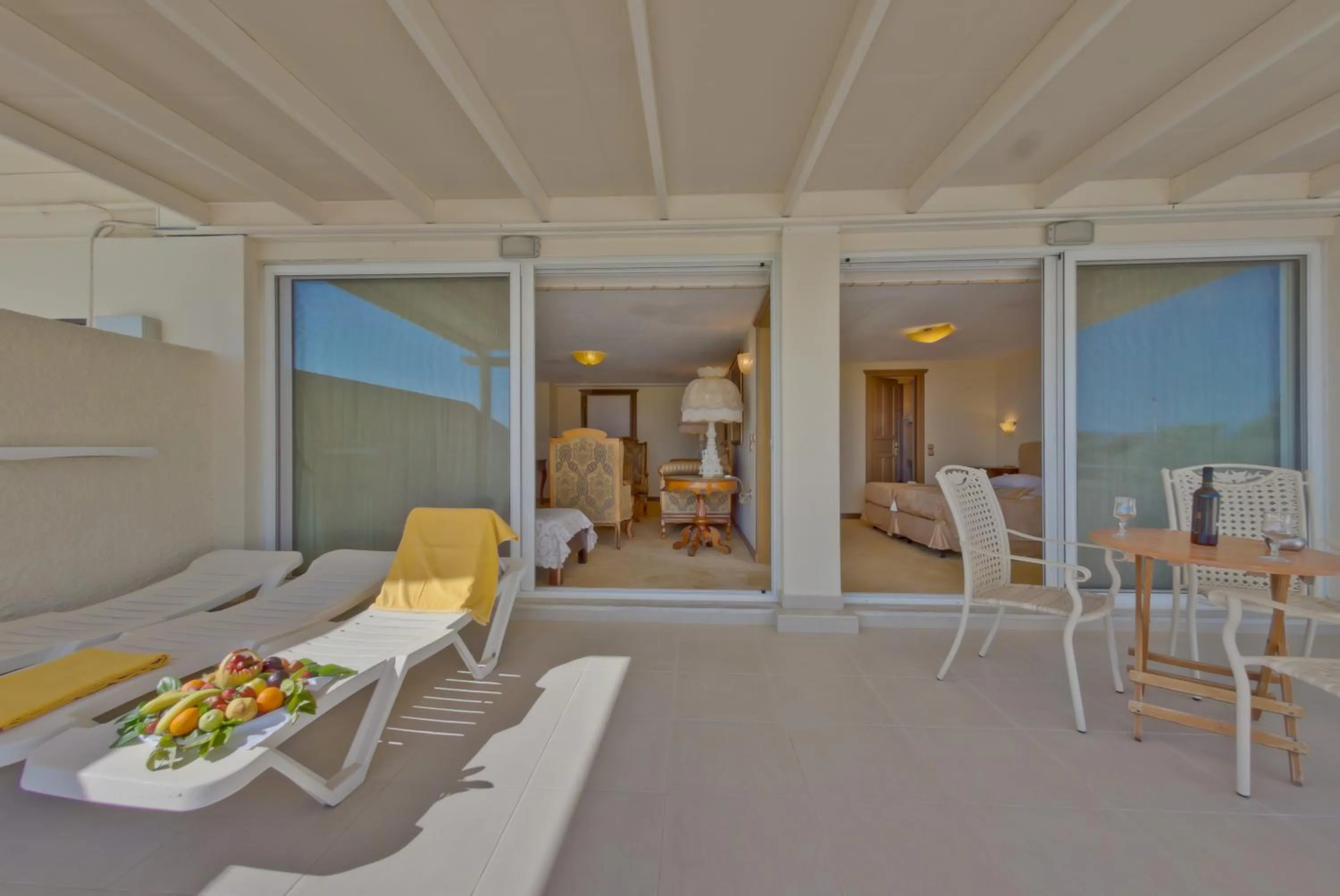 Balcony/Terrace in Palmariva Beach Hotel