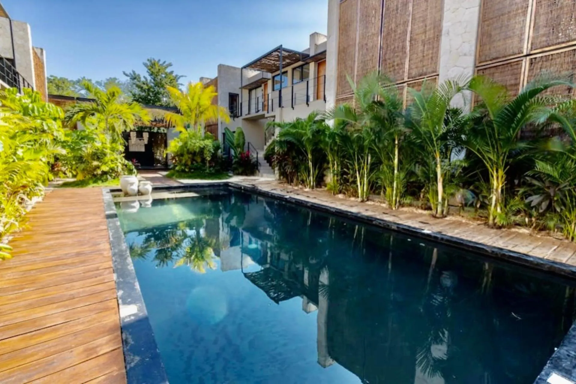 Swimming pool in Apartamento Moderno en Tulum Quintana Roo México