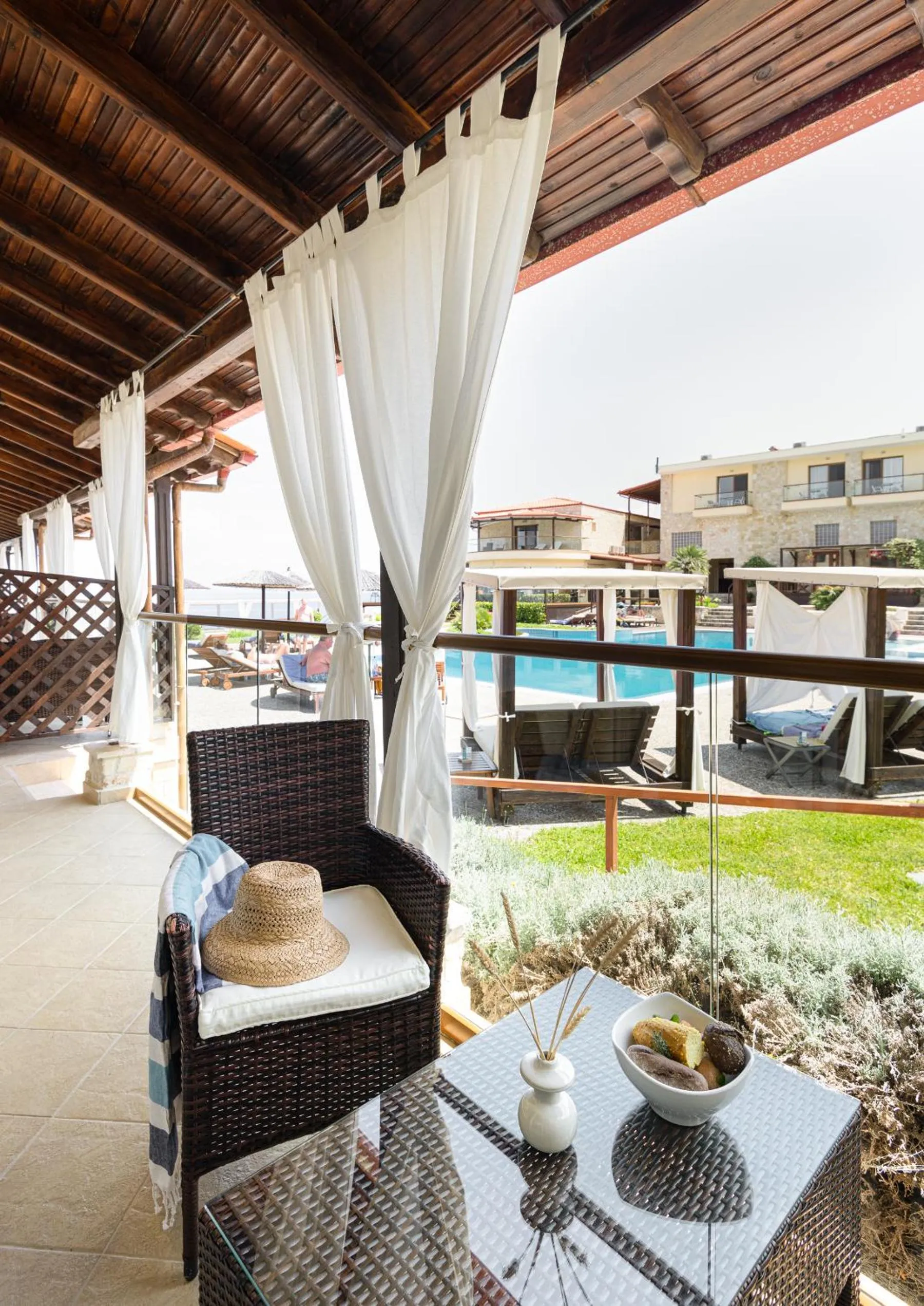 Balcony/Terrace in Blue Bay Halkidiki - Adults Only