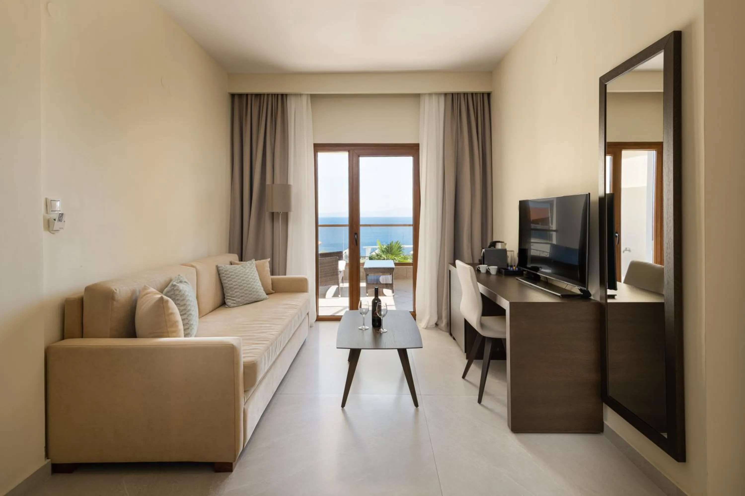 Living room in Blue Bay Halkidiki - Adults Only