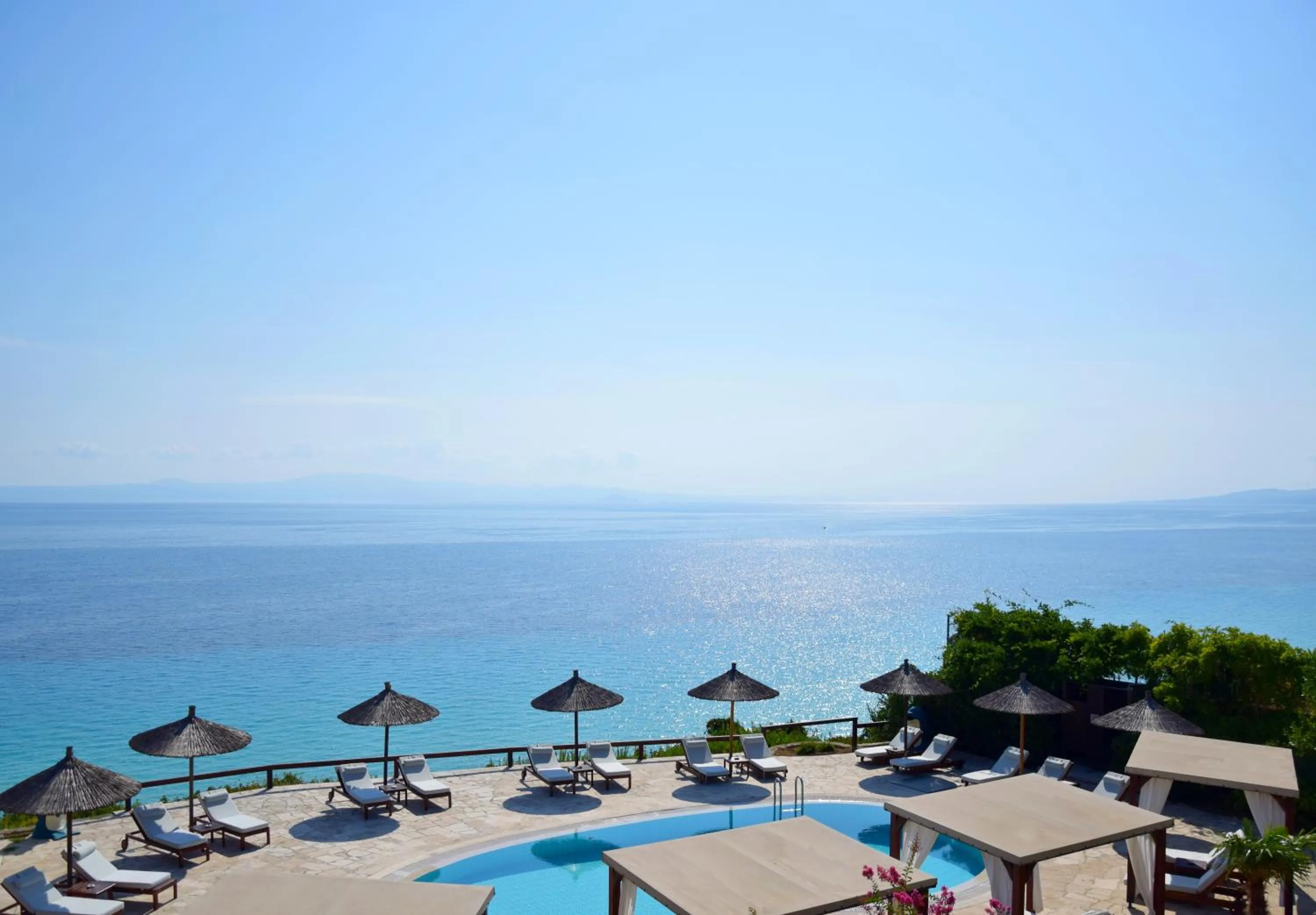 Pool view in Blue Bay Halkidiki - Adults Only