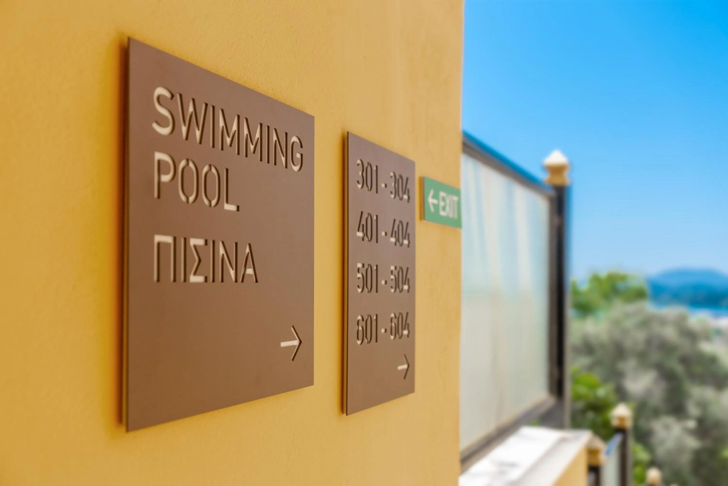 Floor plan in Corfu Secret