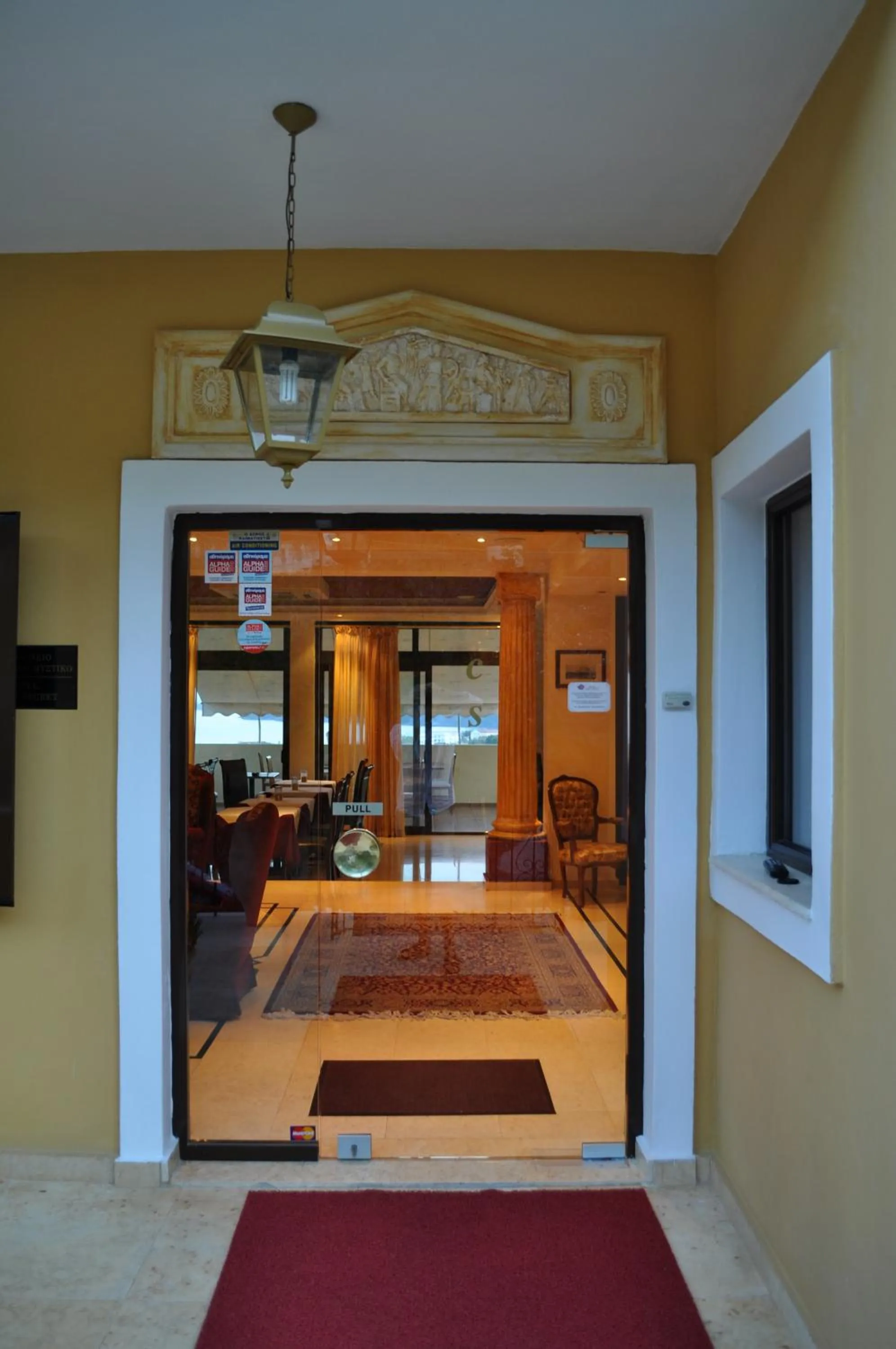 Facade/entrance in Corfu Secret