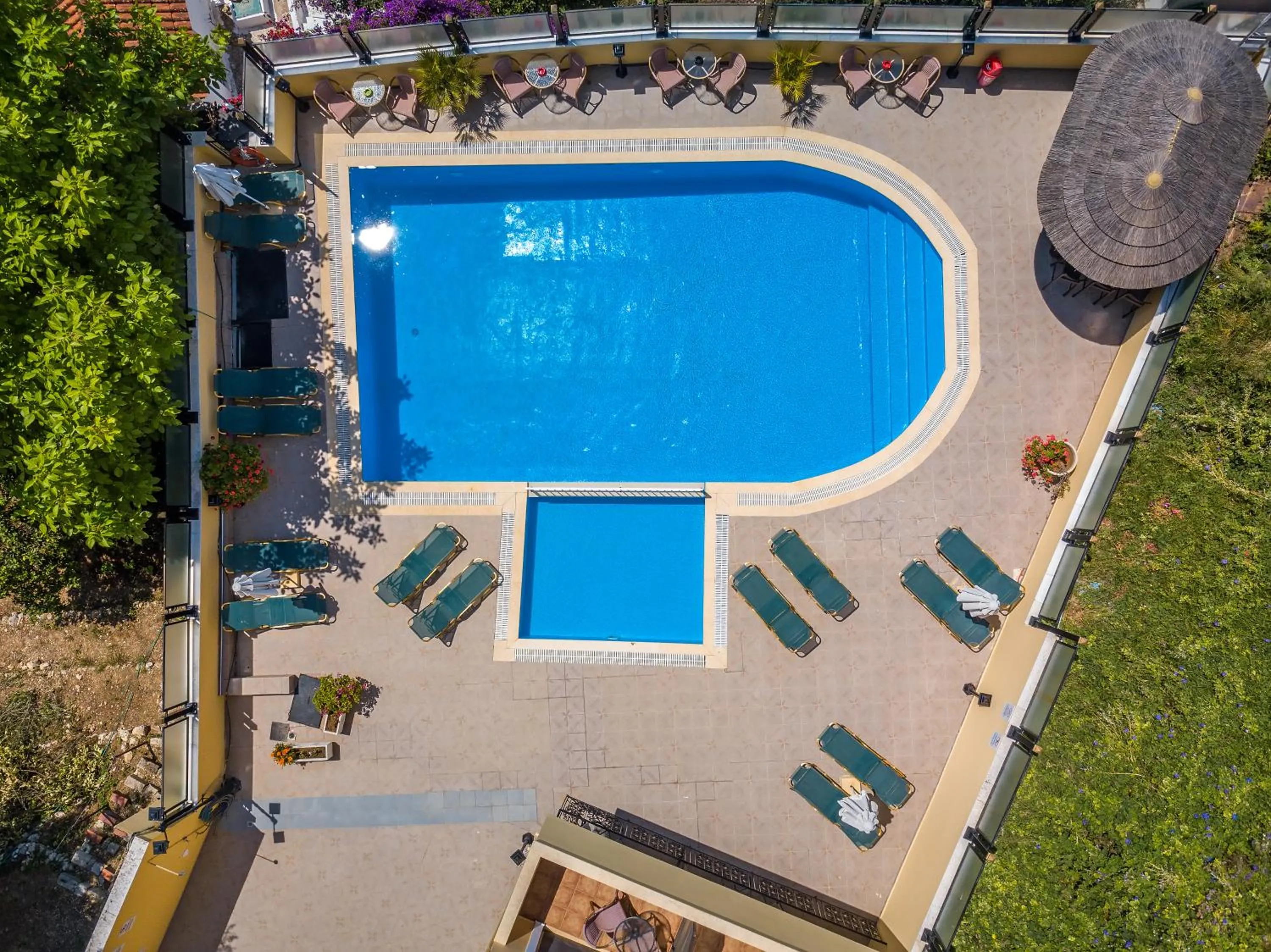 Bird's eye view in Corfu Secret