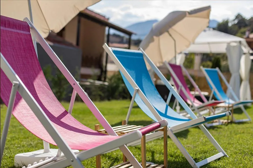 Garden view in Theatro Hotel Odysseon