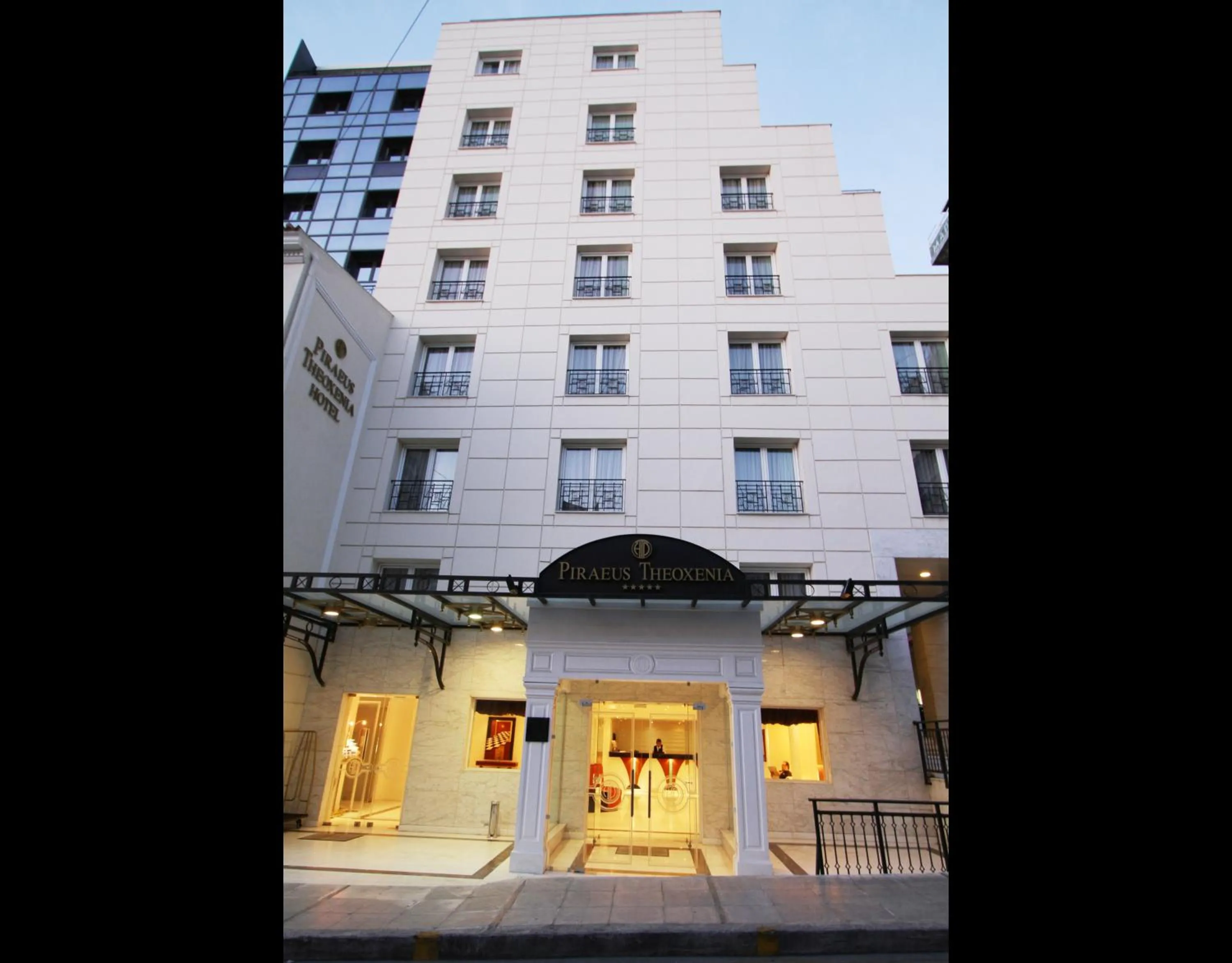 Property building in Piraeus Theoxenia Hotel