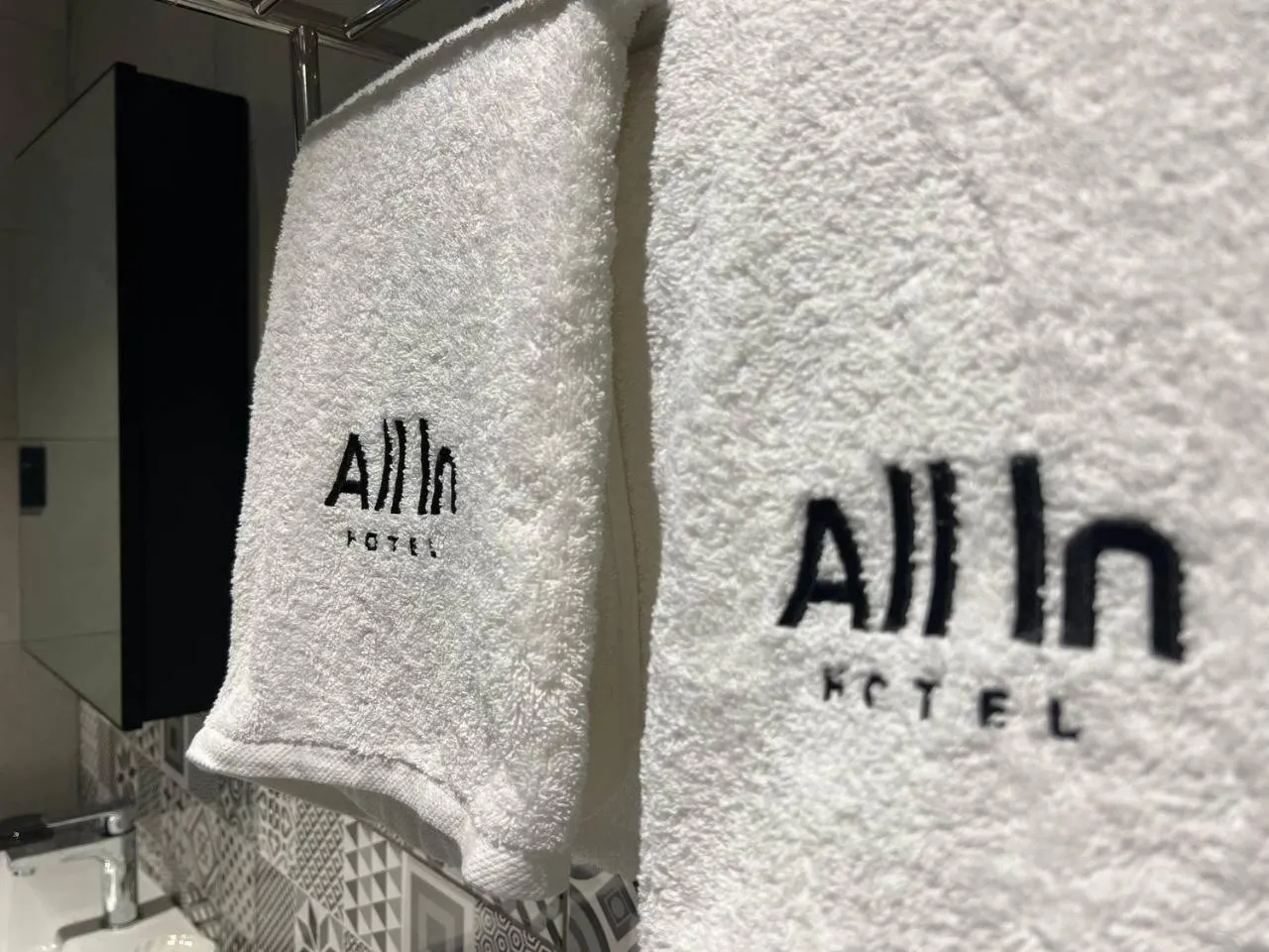 towels in ALL IN HOTEL