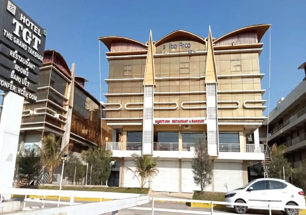 Property building in The Grand Takshak Hotel