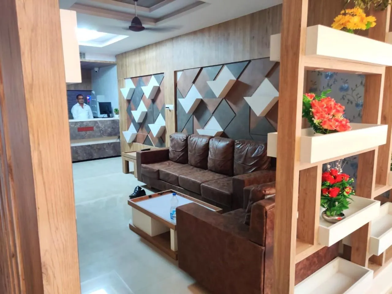 Lobby or reception in The Grand Takshak Hotel