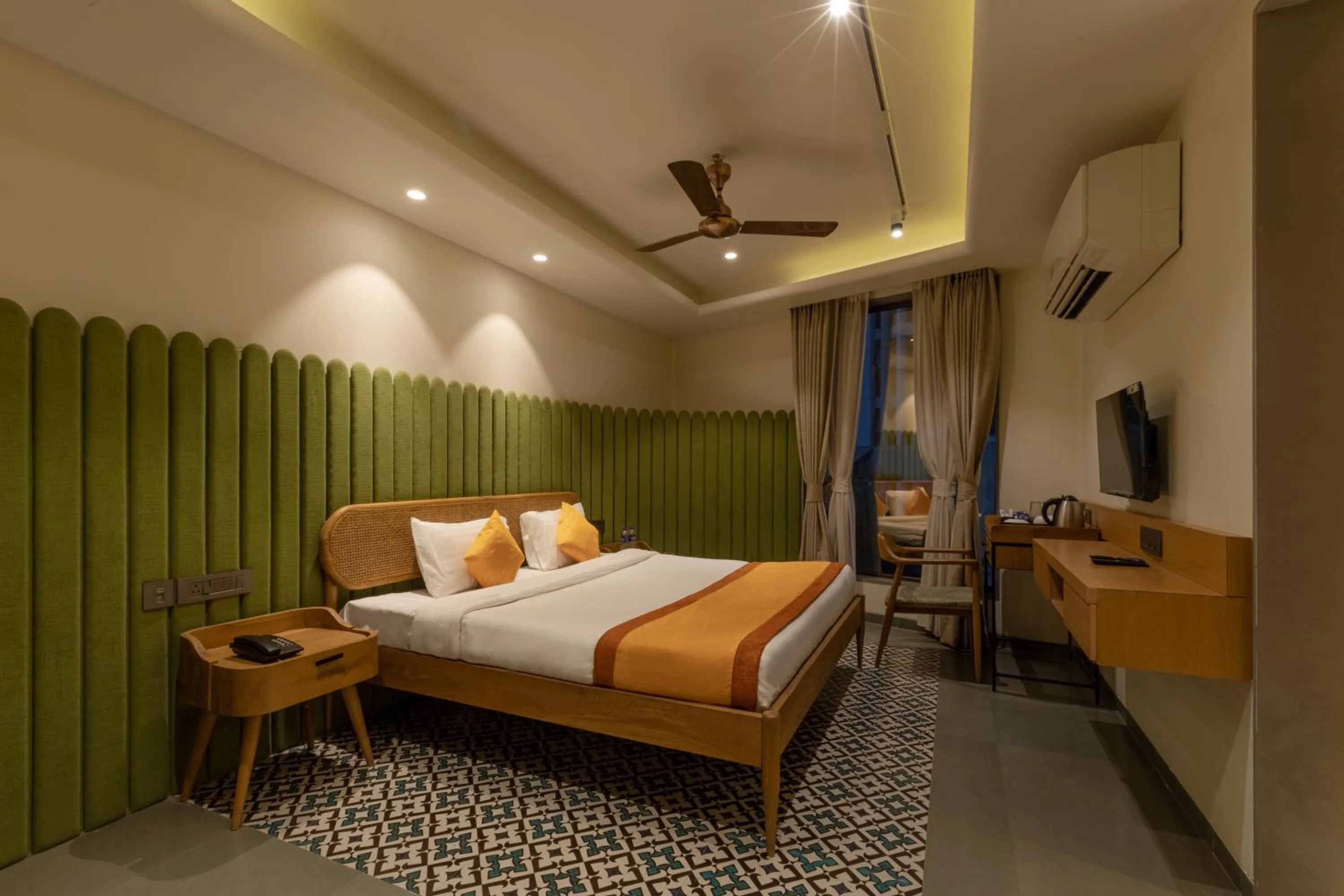 Bed in Indus Suites