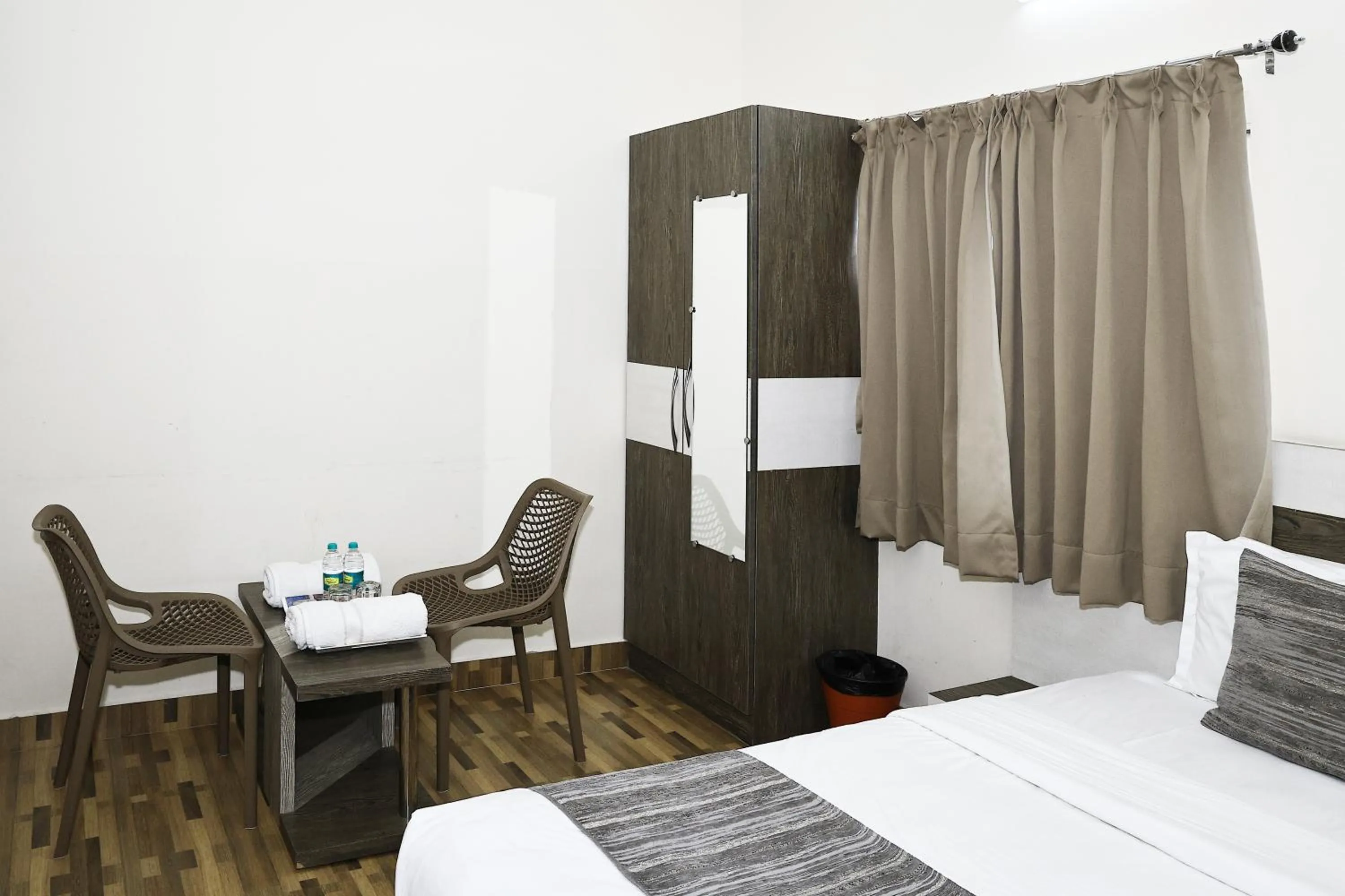 Bed in Hotel JP Grand