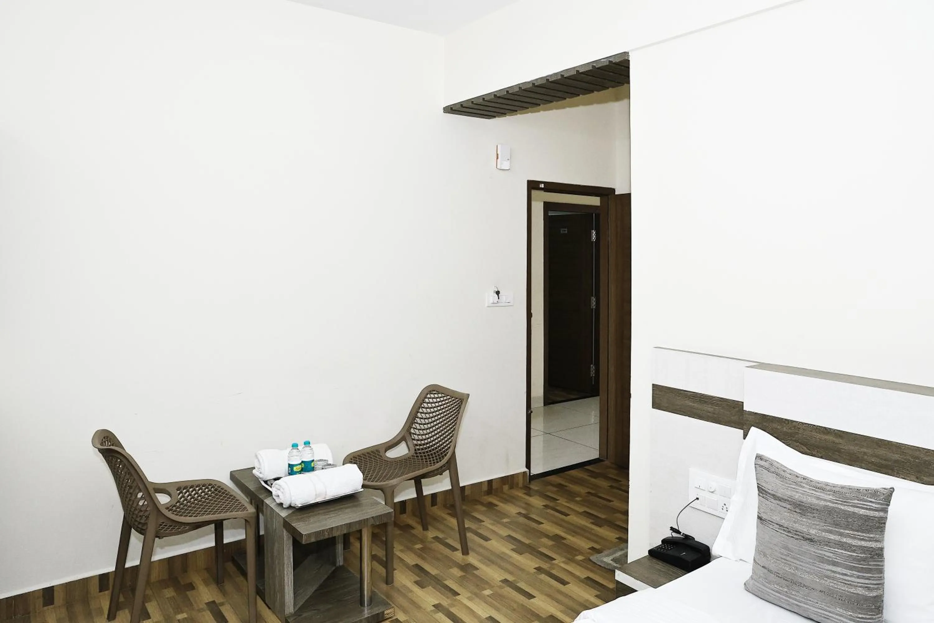 Bed in Hotel JP Grand