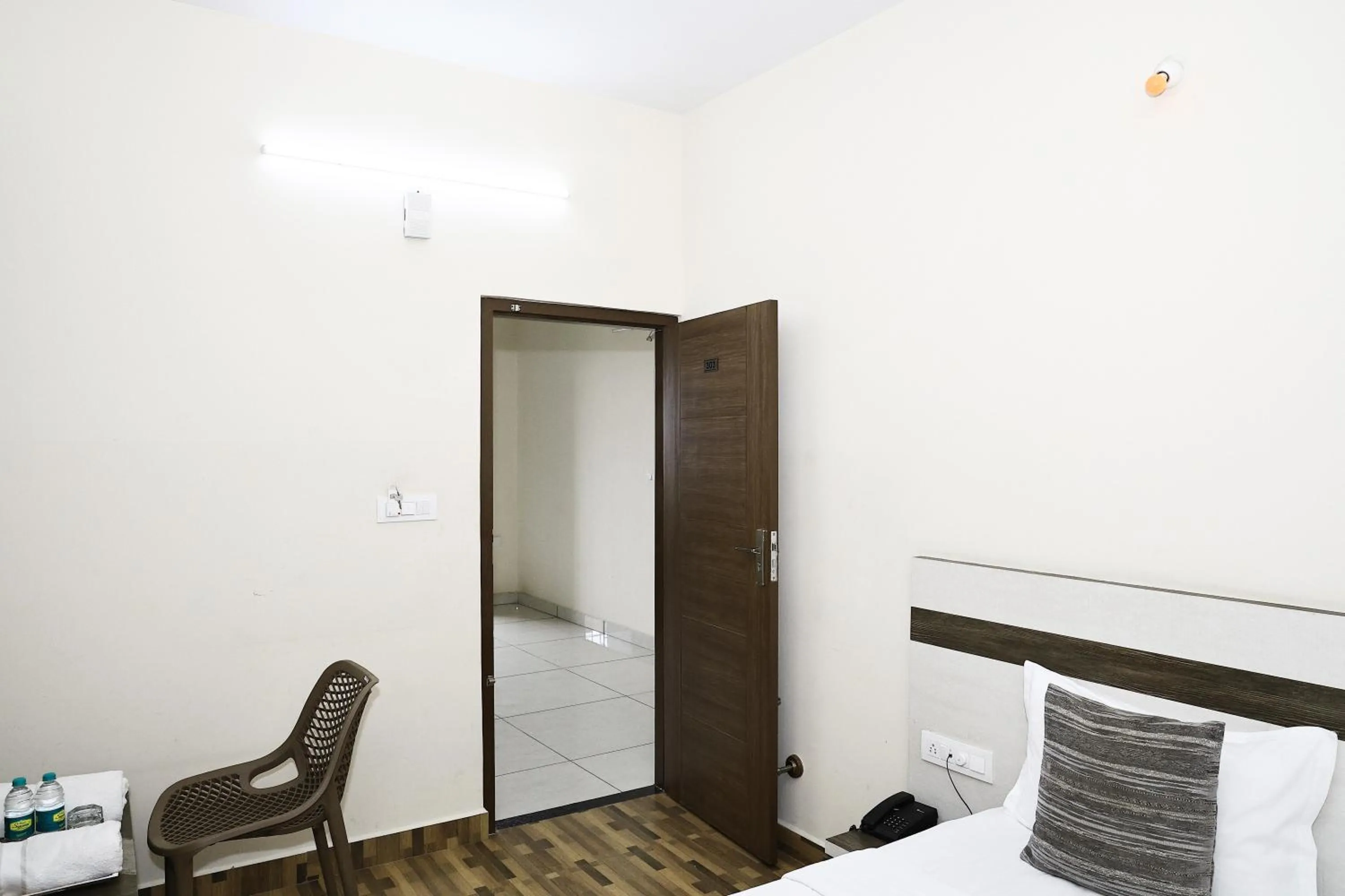 Bed in Hotel JP Grand