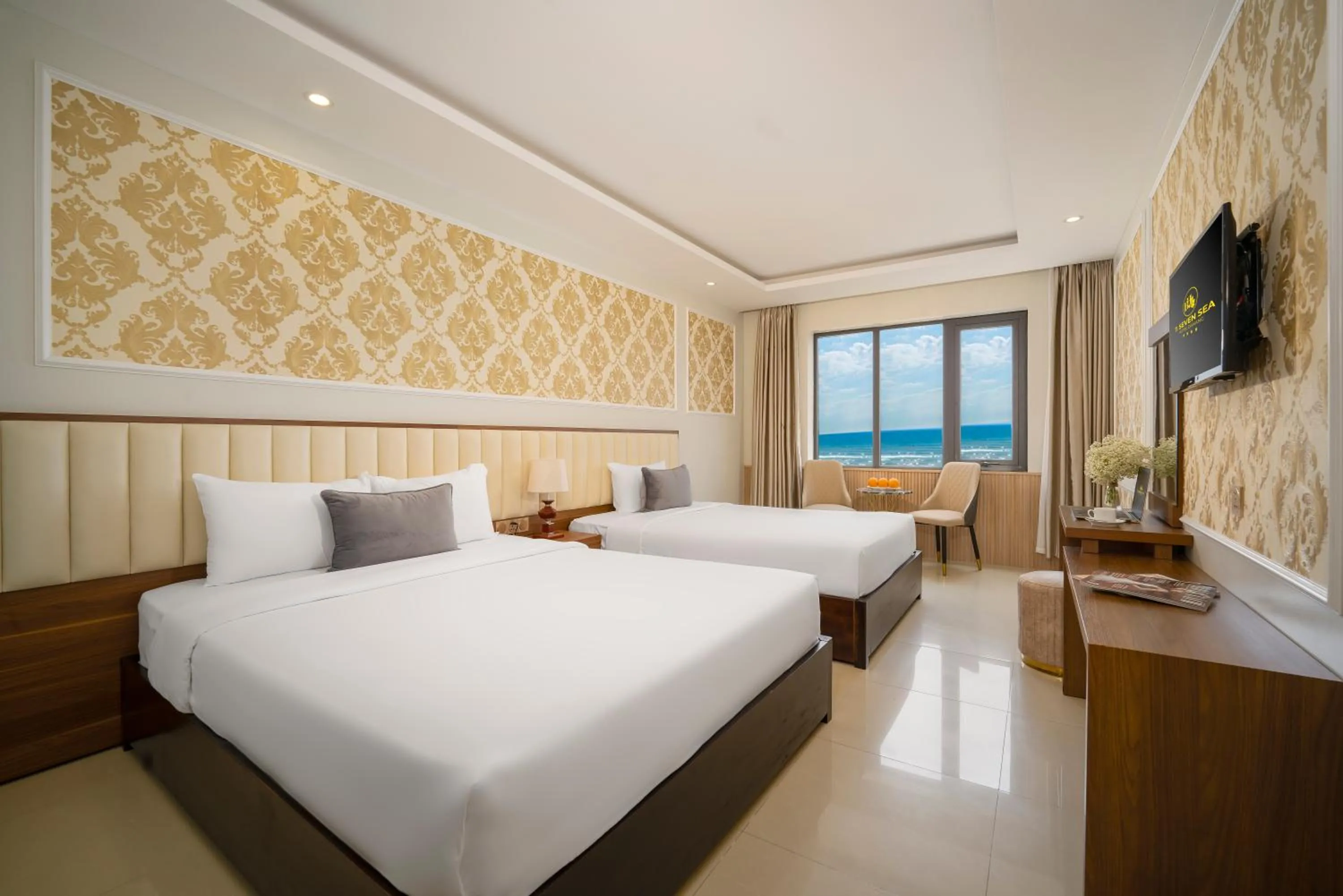 Sea view, Bed in 7 Seven Sea Hotel