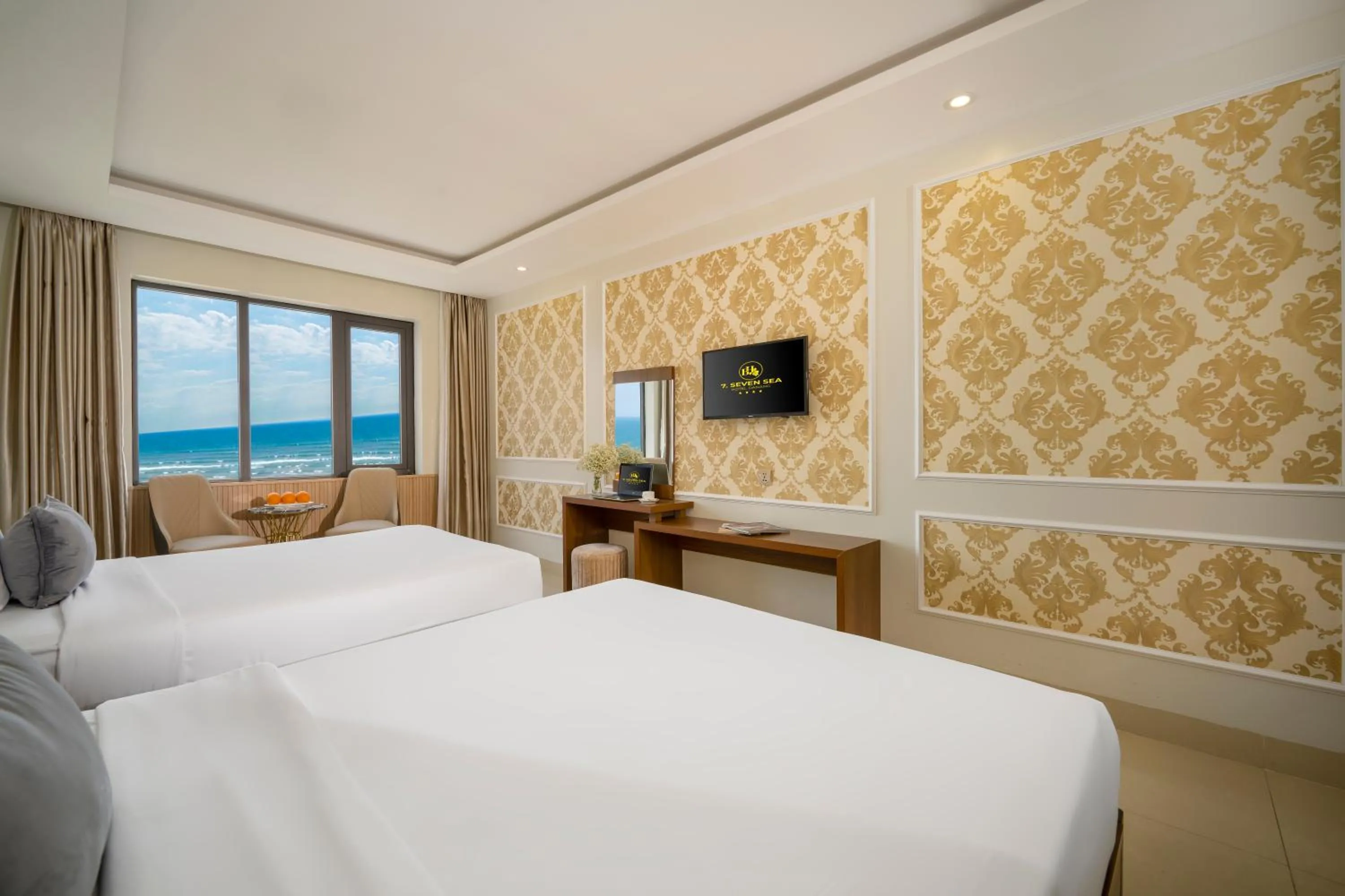 Sea view, Bed in 7 Seven Sea Hotel