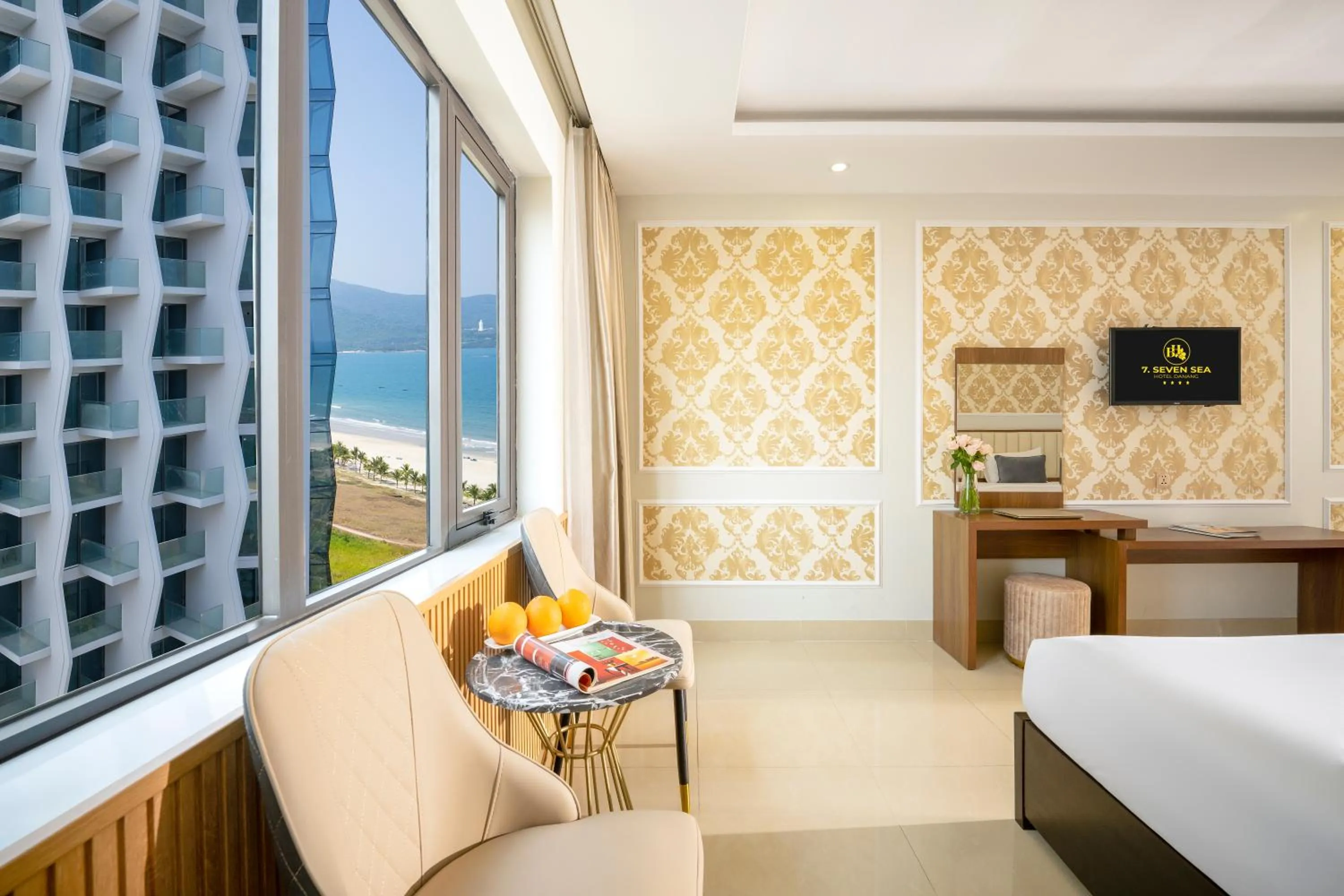 Sea view, Bed in 7 Seven Sea Hotel