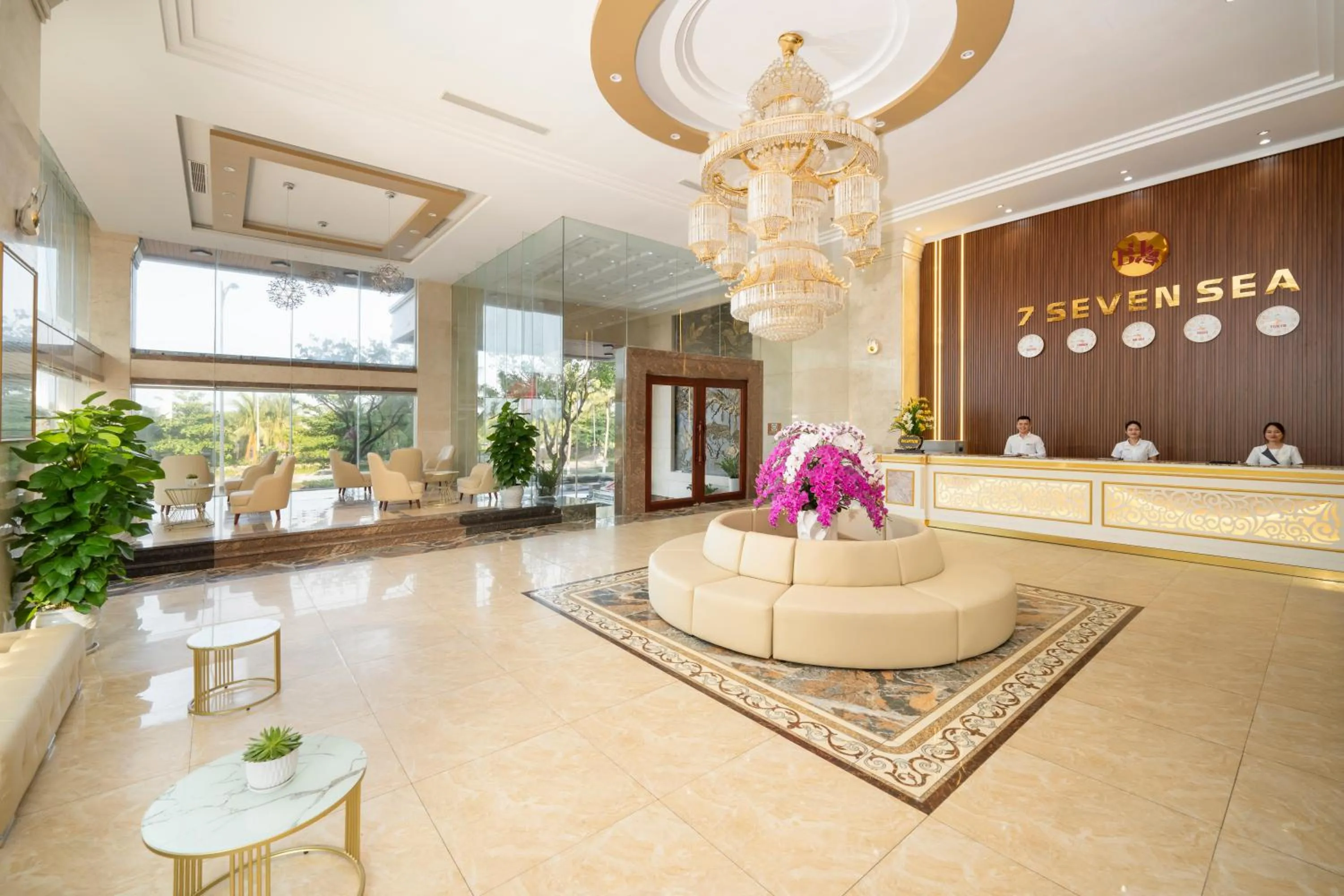 concierge in 7 Seven Sea Hotel