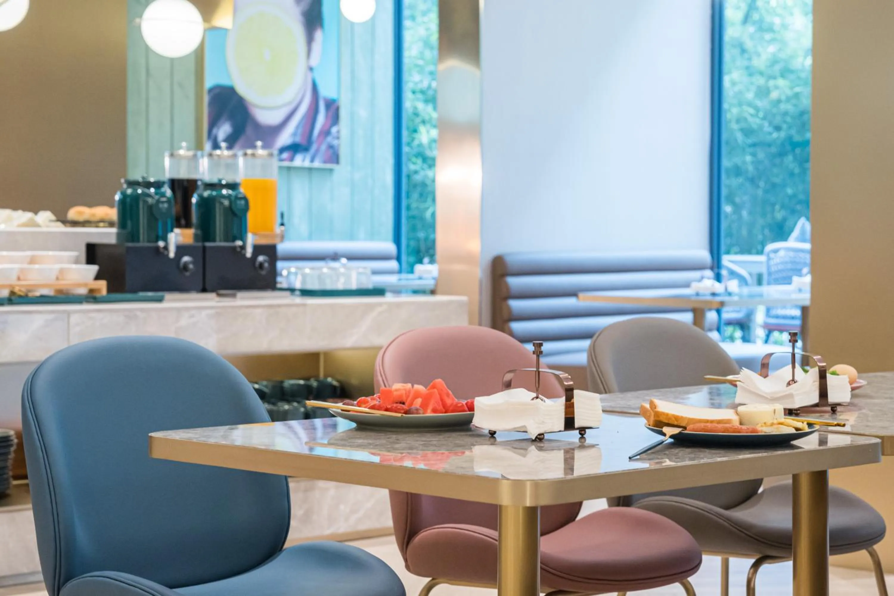 Restaurant/places to eat in Manxin Hotel Guangzhou Baiyun Airport Branch