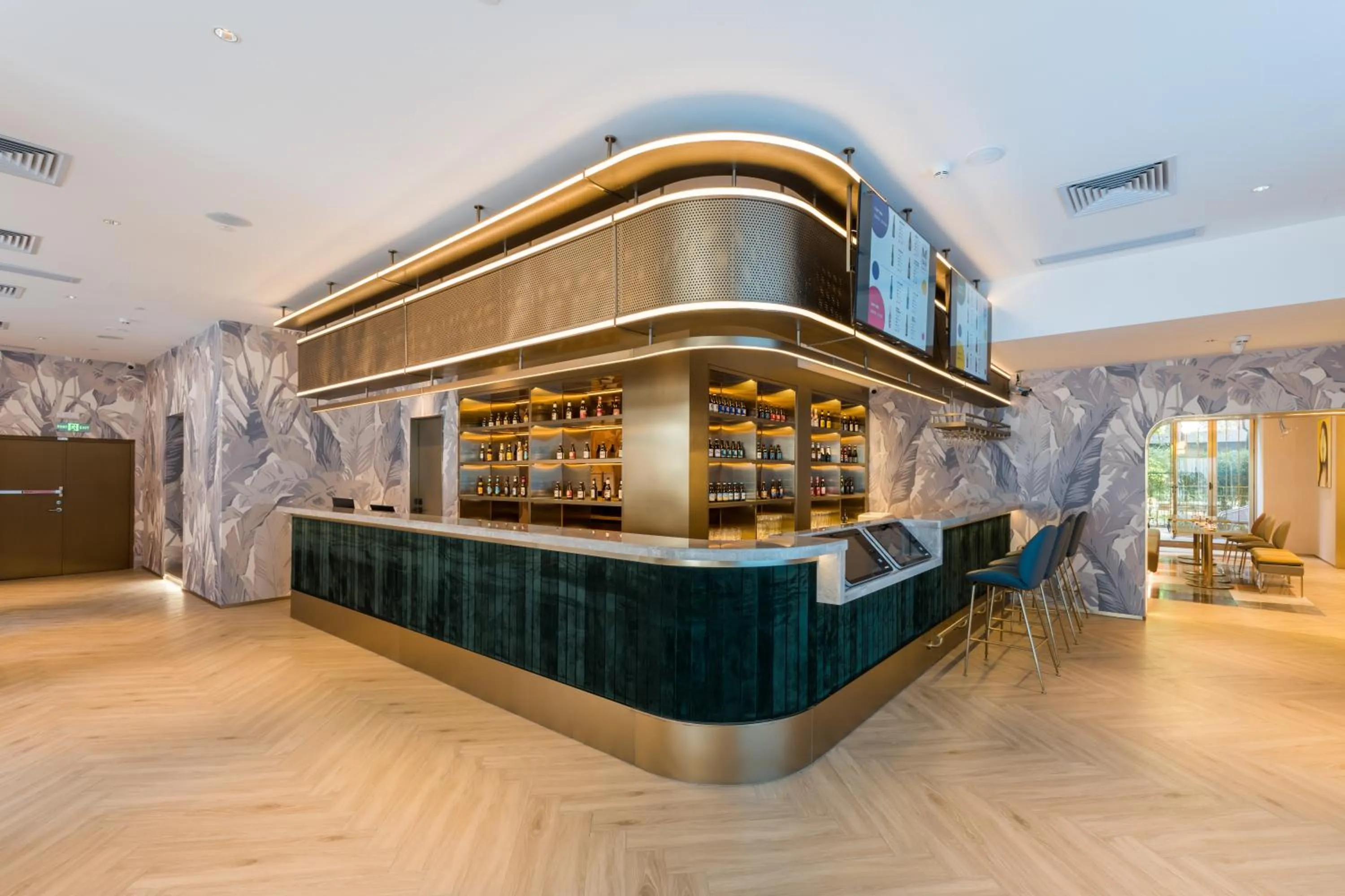 Lobby or reception in Manxin Hotel Guangzhou Baiyun Airport Branch