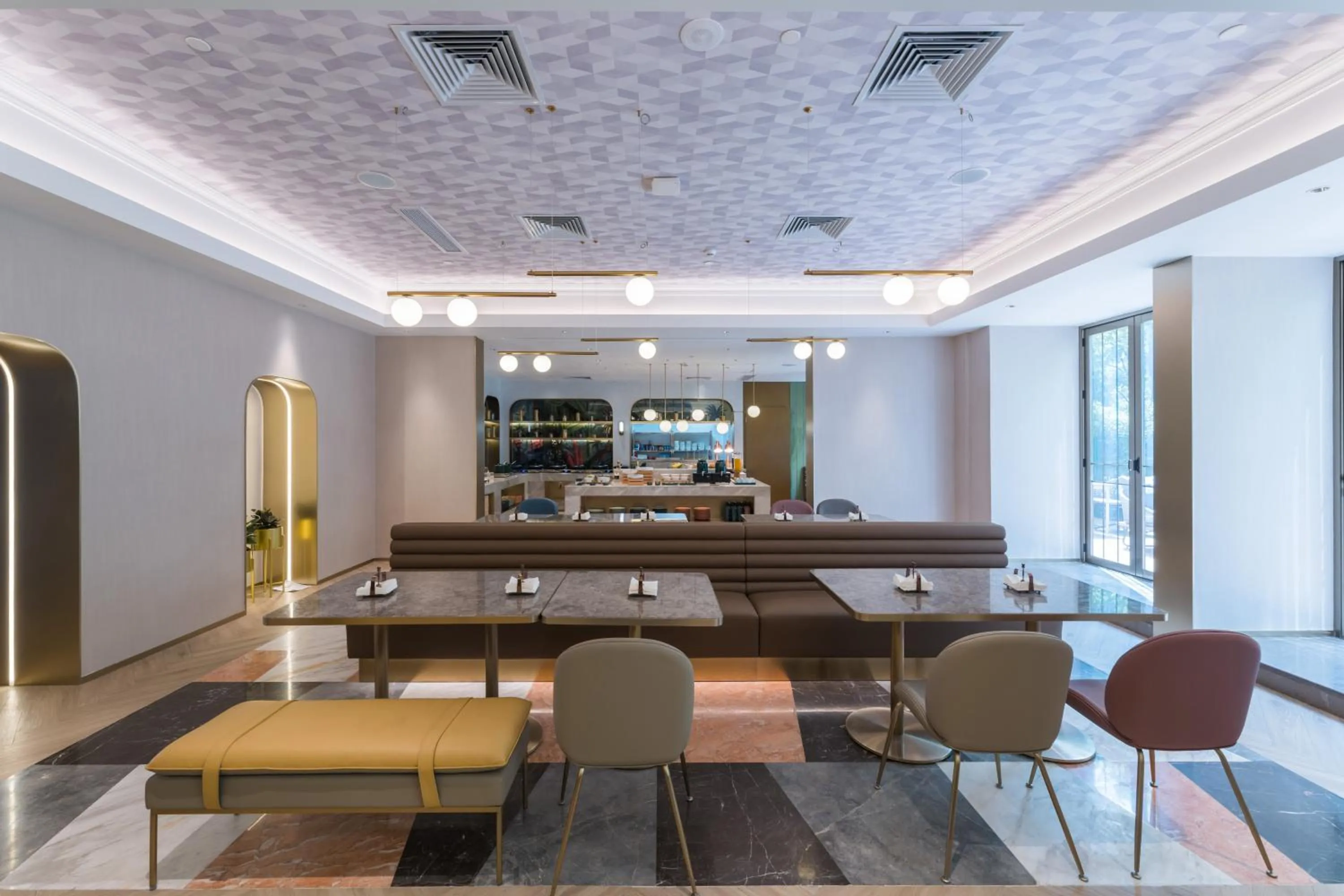 Restaurant/places to eat in Manxin Hotel Guangzhou Baiyun Airport Branch