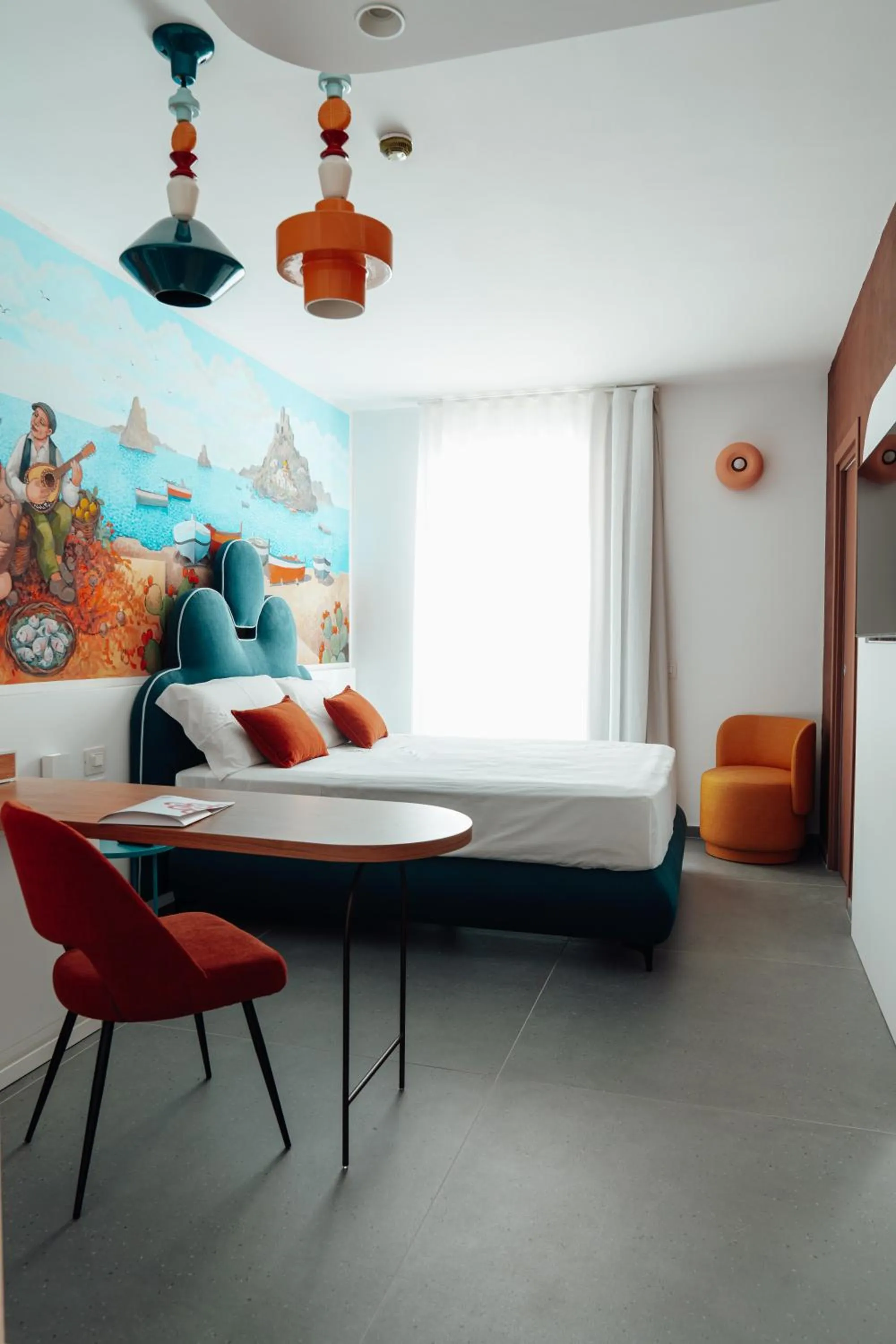 Bed in Albergo Dipinto BaccoFurore