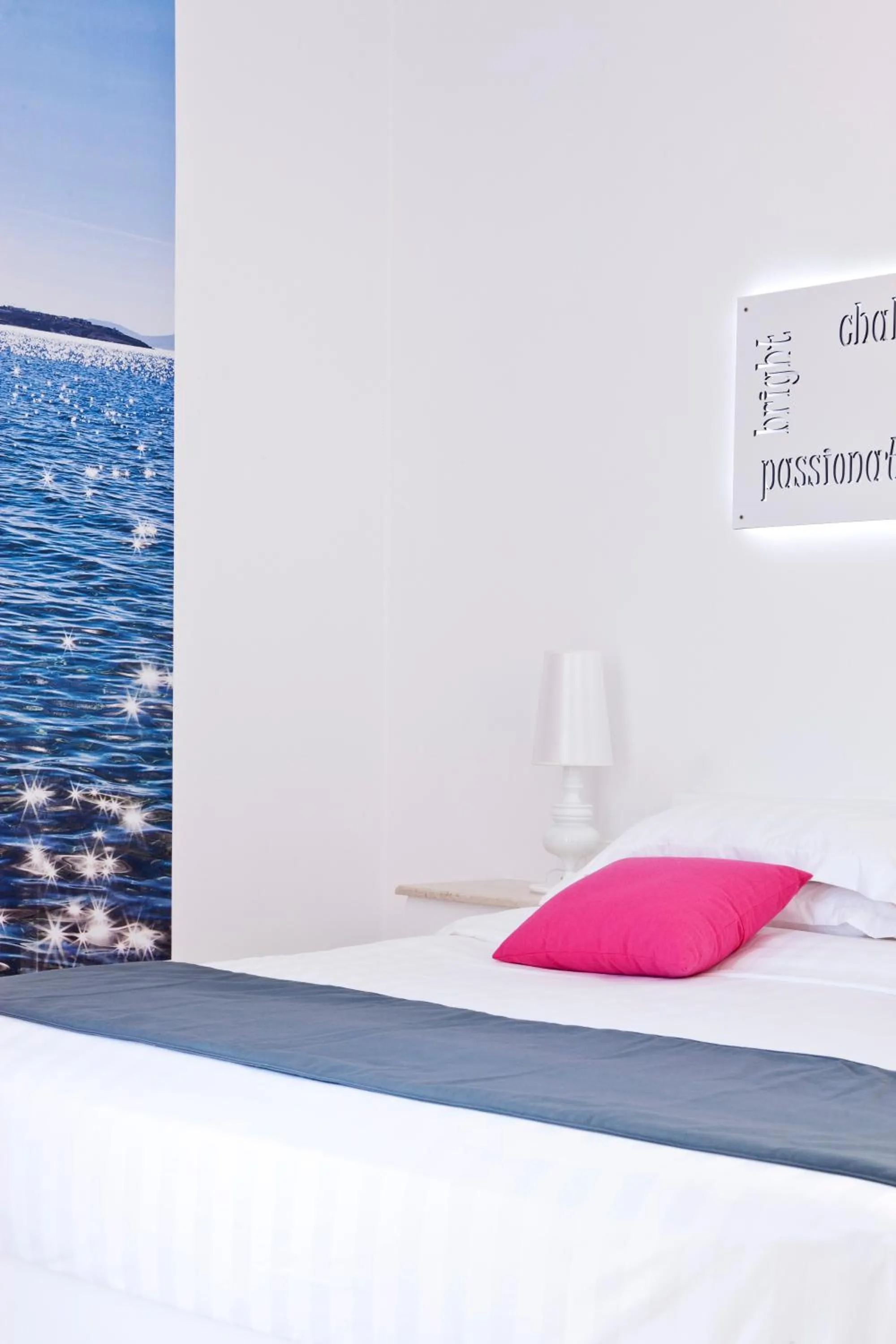 Bedroom, Bed in Acqua Vatos Santorini Hotel