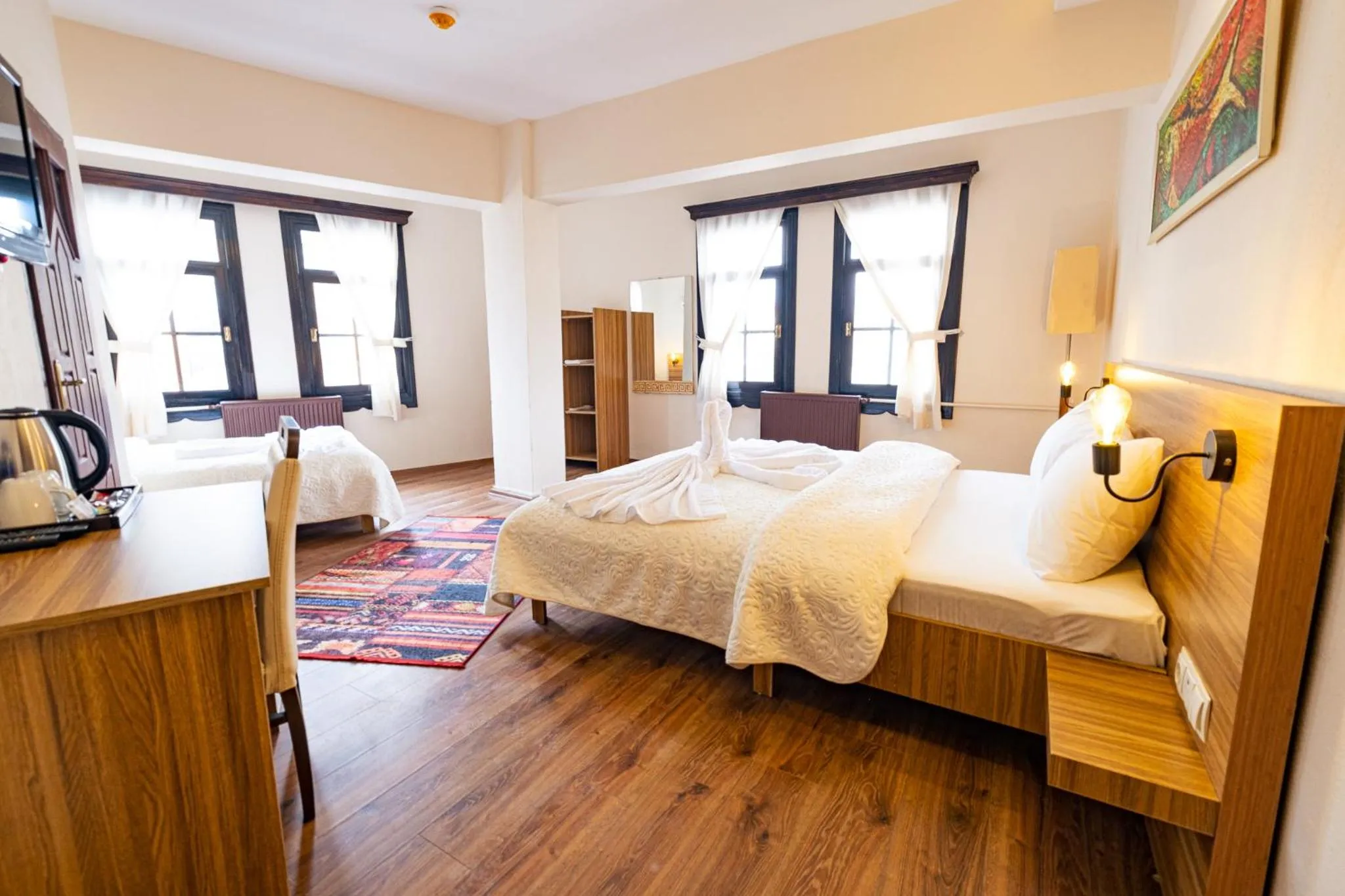 Bed in Simre Inn Hotel Safranbolu