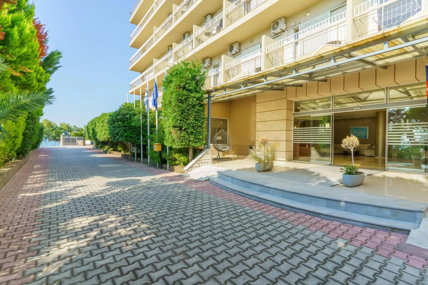 Property building in Stefania Hotel