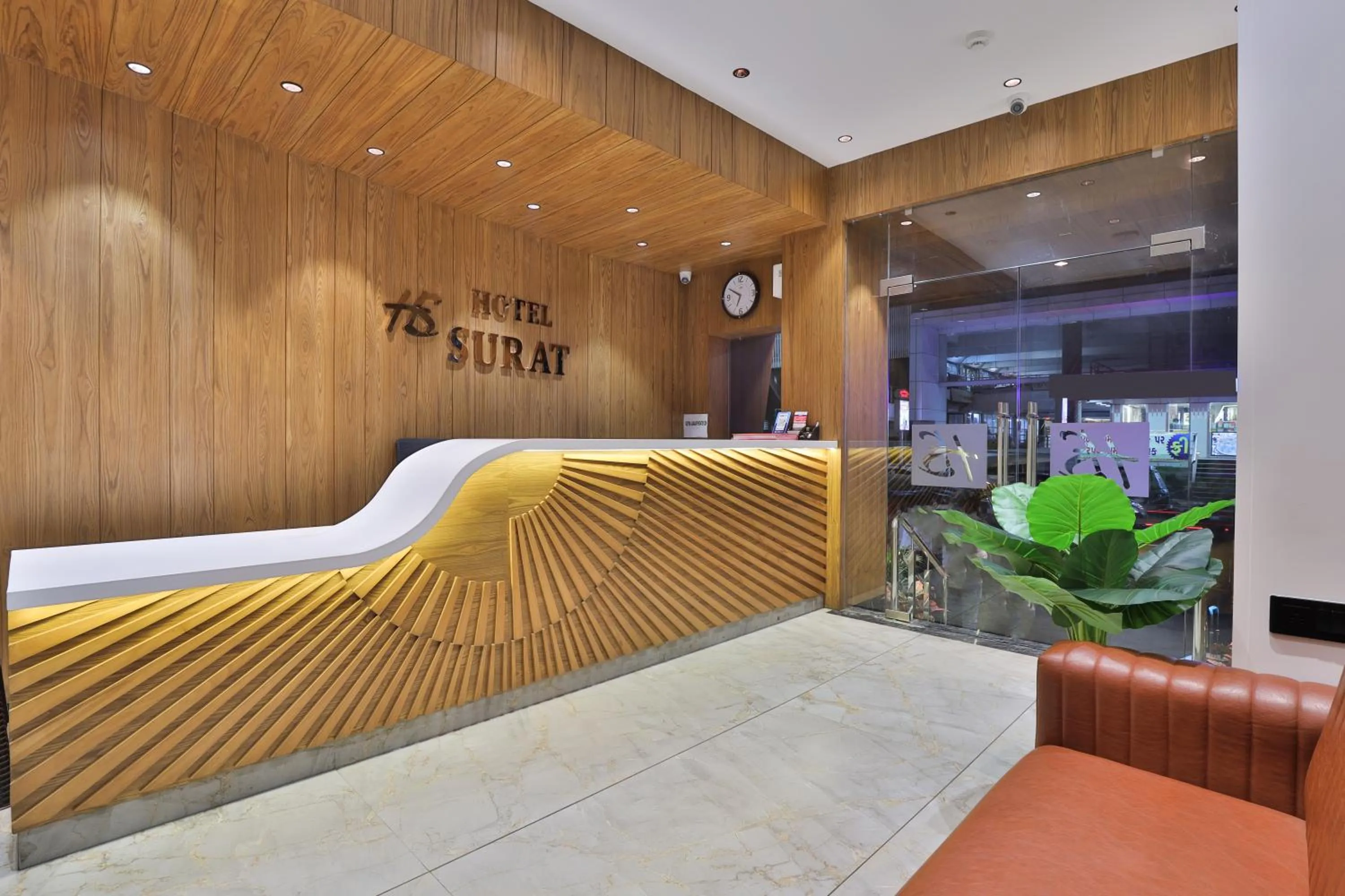 Lobby or reception in HOTEL SURAT