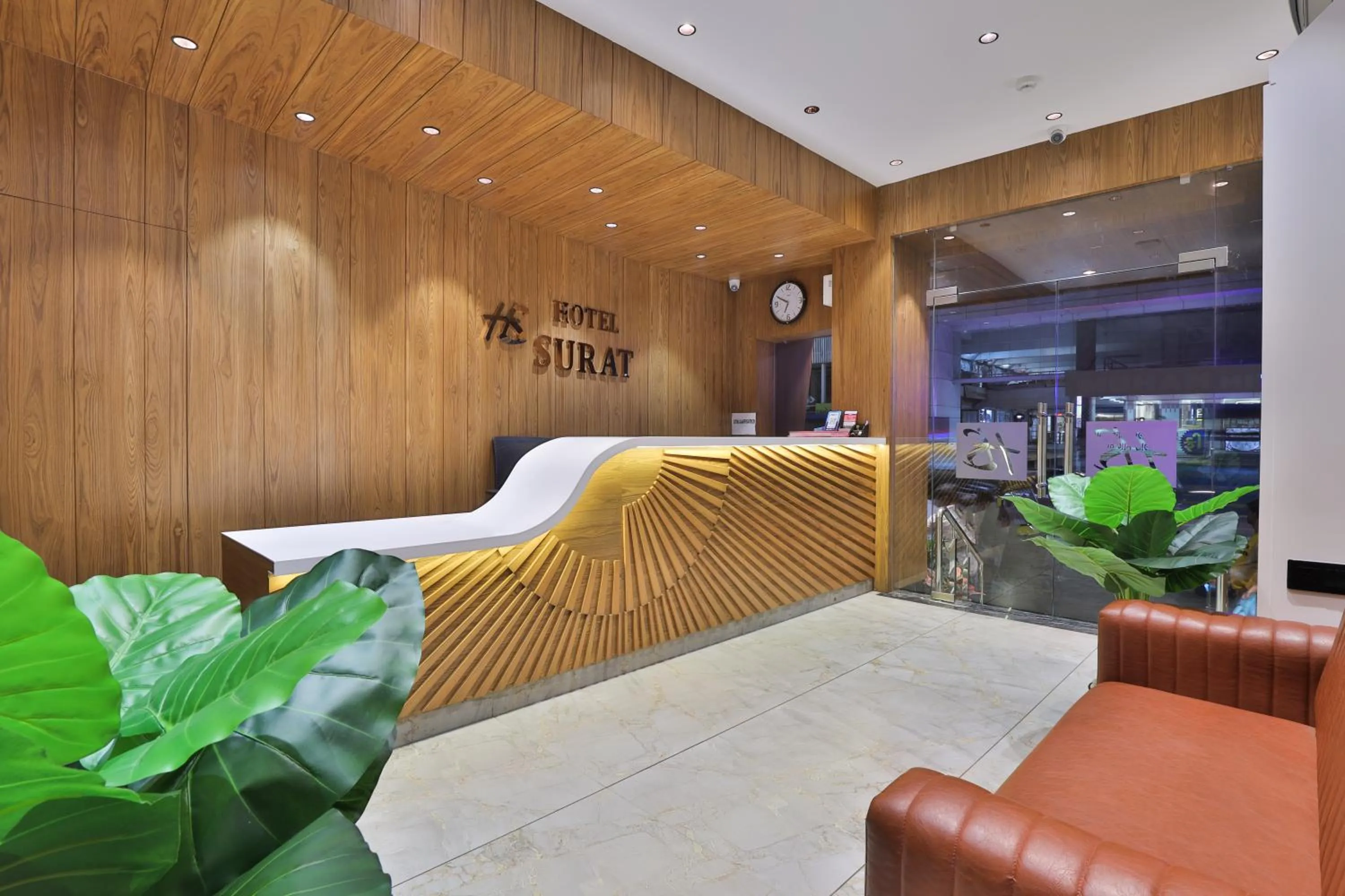 Lobby or reception in HOTEL SURAT