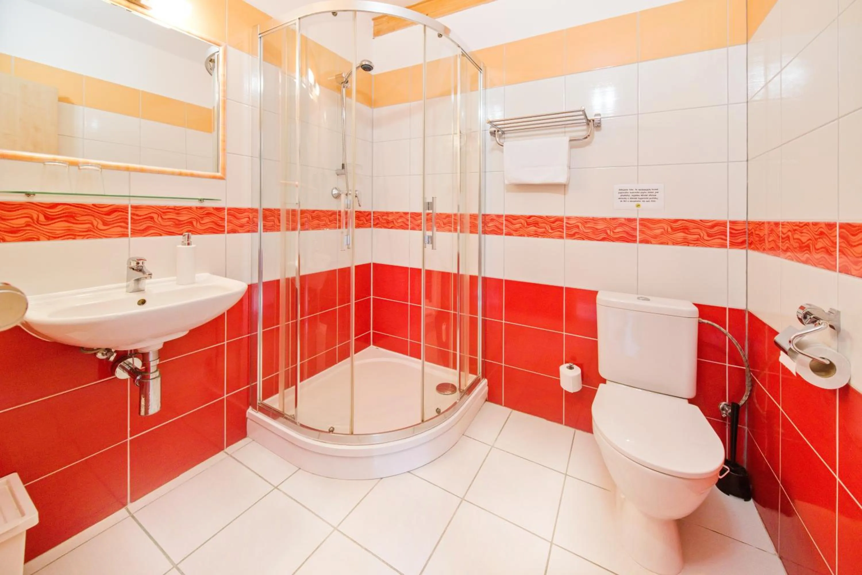 Shower in Penzion Putim