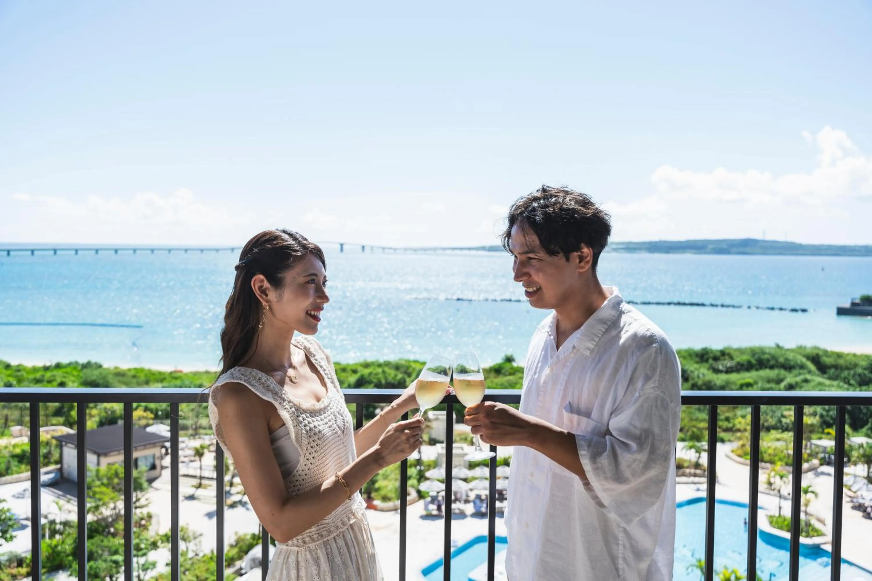 People in Hilton Okinawa Miyako Island Resort