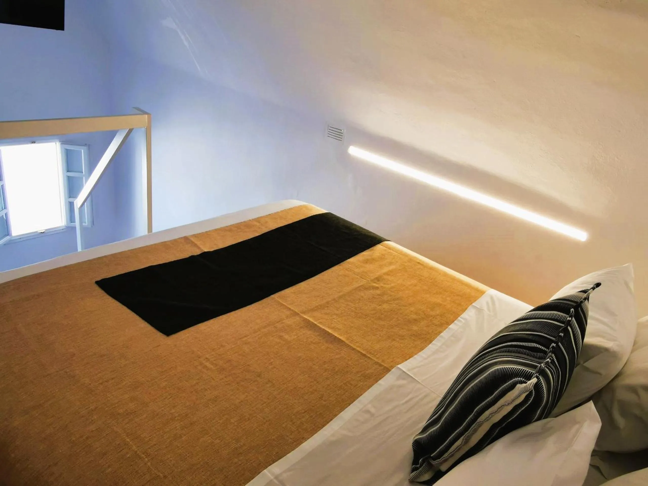 Bed in Muses Cycladic Suites