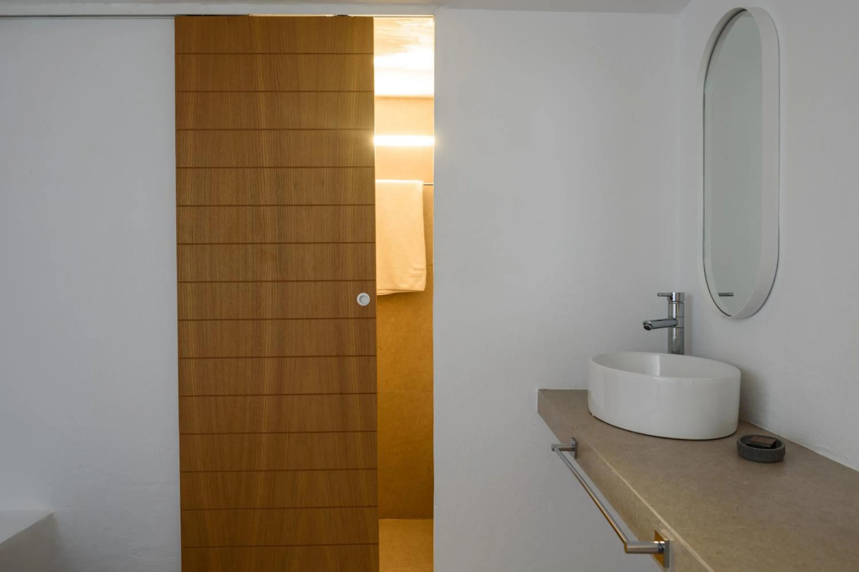Bathroom in Muses Cycladic Suites