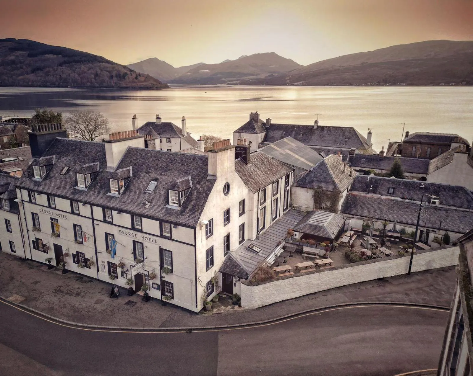 Property building in The George Hotel