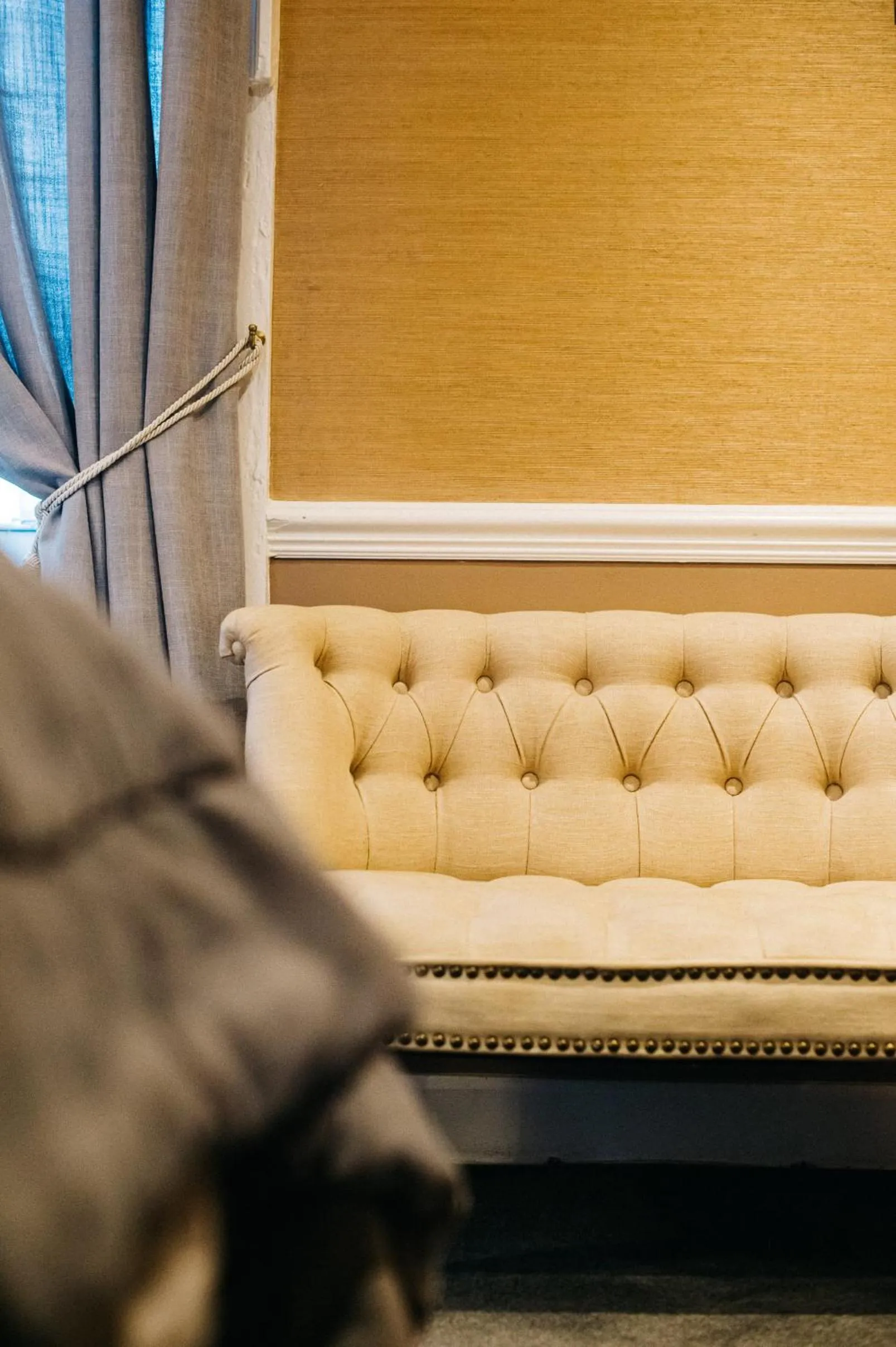 Seating area in The George Hotel