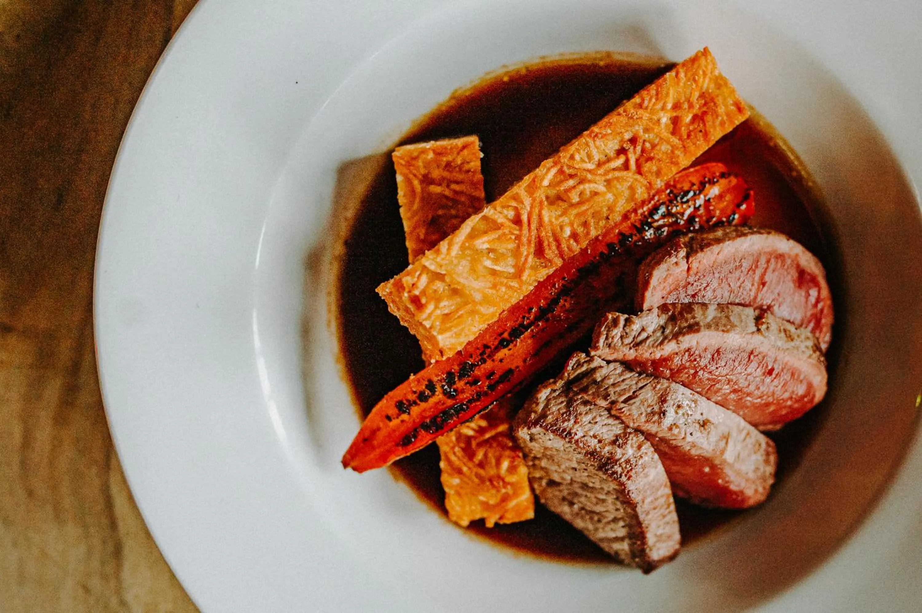 Food and drinks in The George Hotel