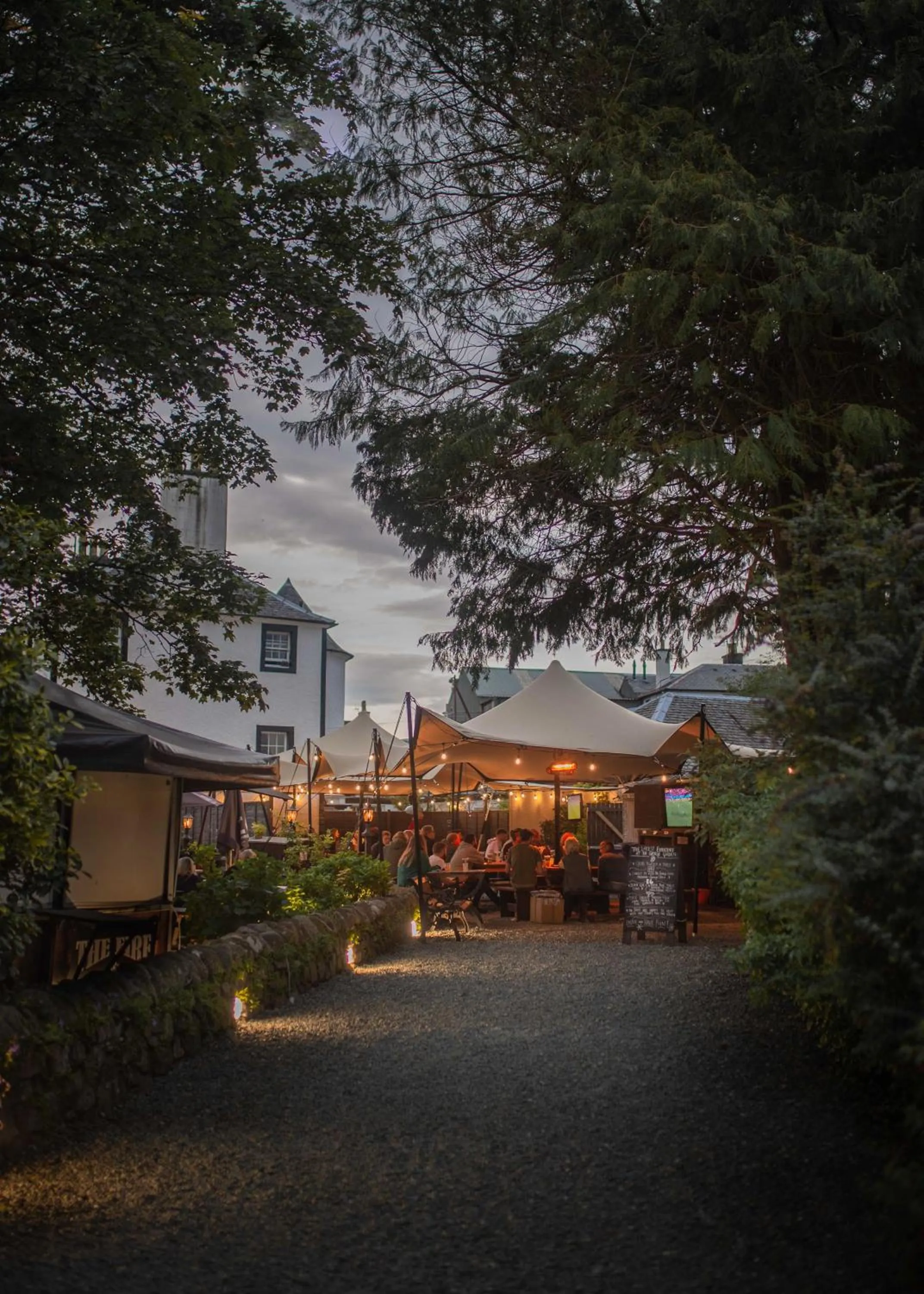 Garden in The George Hotel