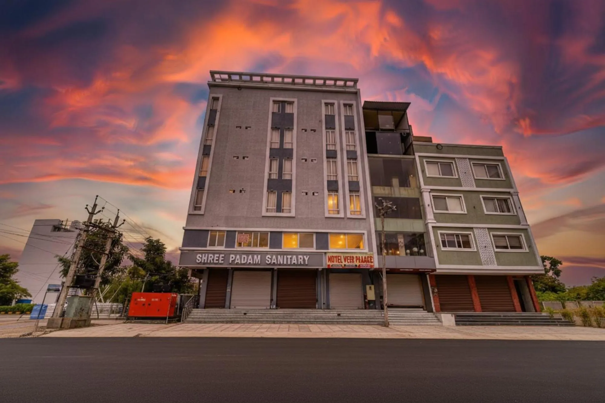 Property building in FabHotel Diamond I