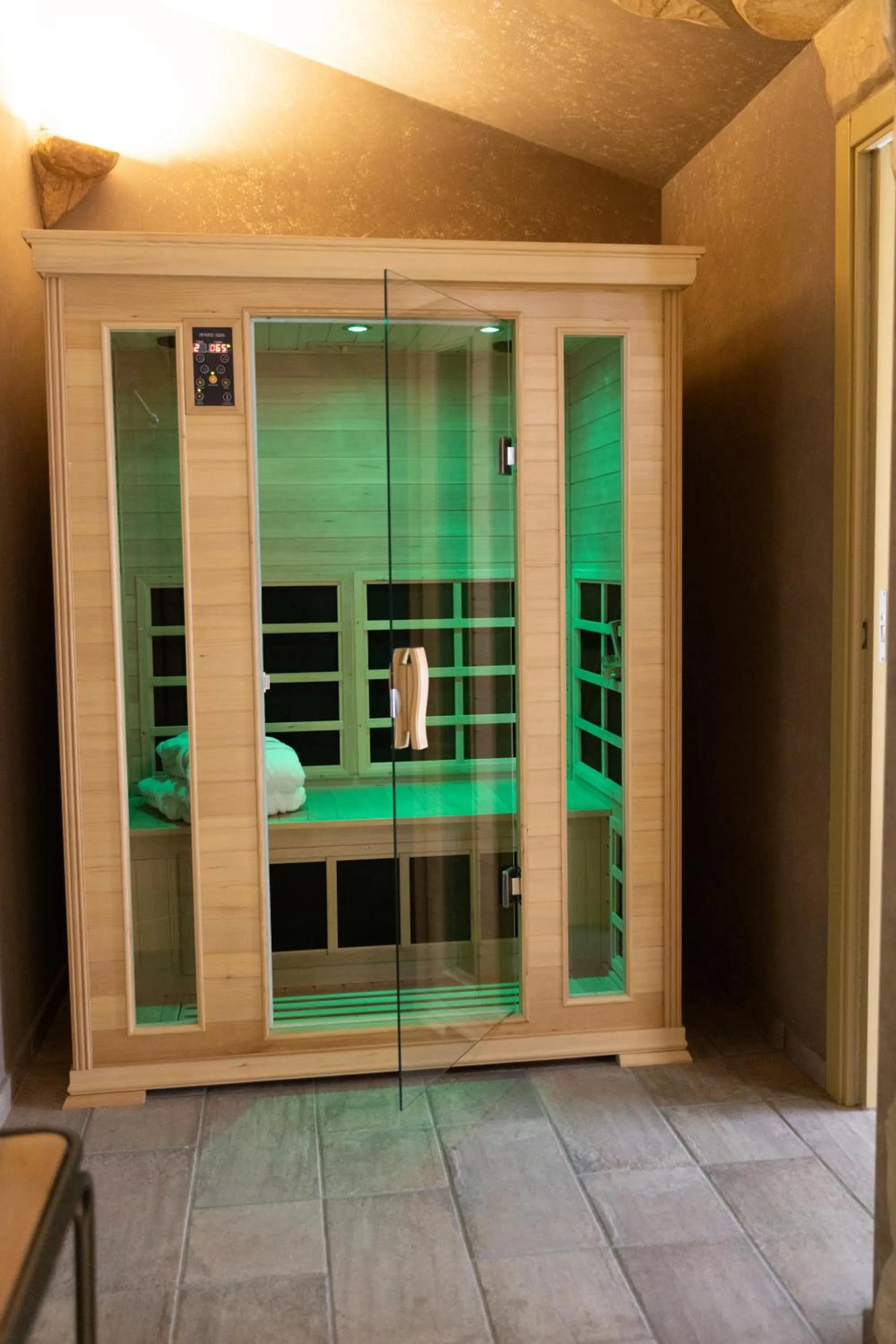 Sauna in Suite Dreams Montecatini