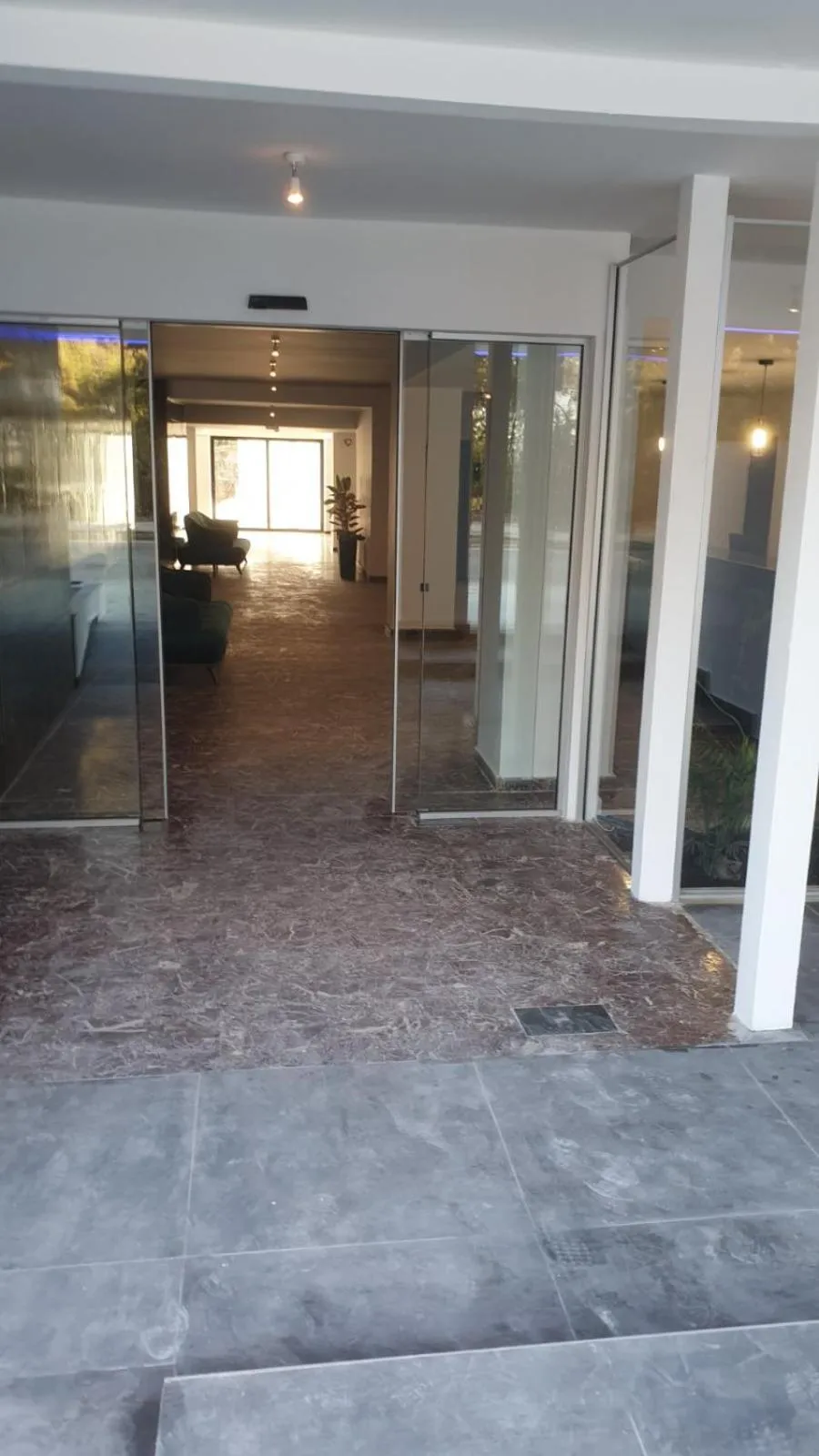 Facade/entrance in Evita Blue