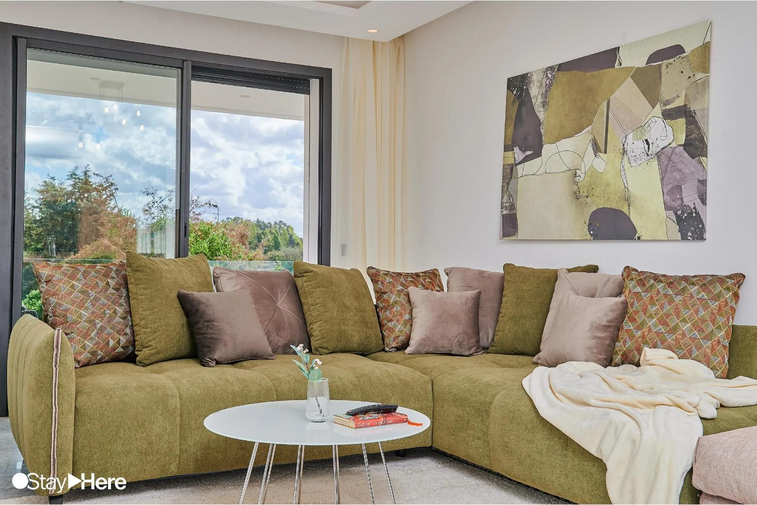 Living room in Stayhere Rabat - Hay Riad - Sophisticated Residence