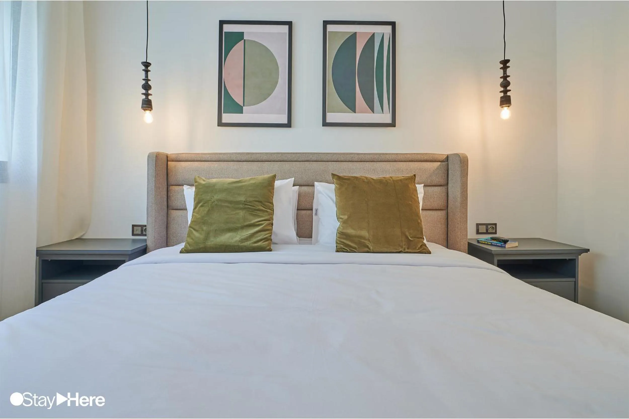 Bedroom, Bed in Stayhere Rabat - Hay Riad - Sophisticated Residence