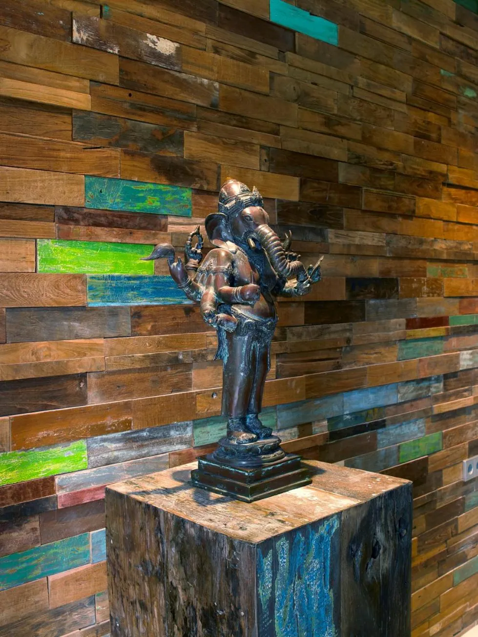 Decorative detail in The Giri Residence